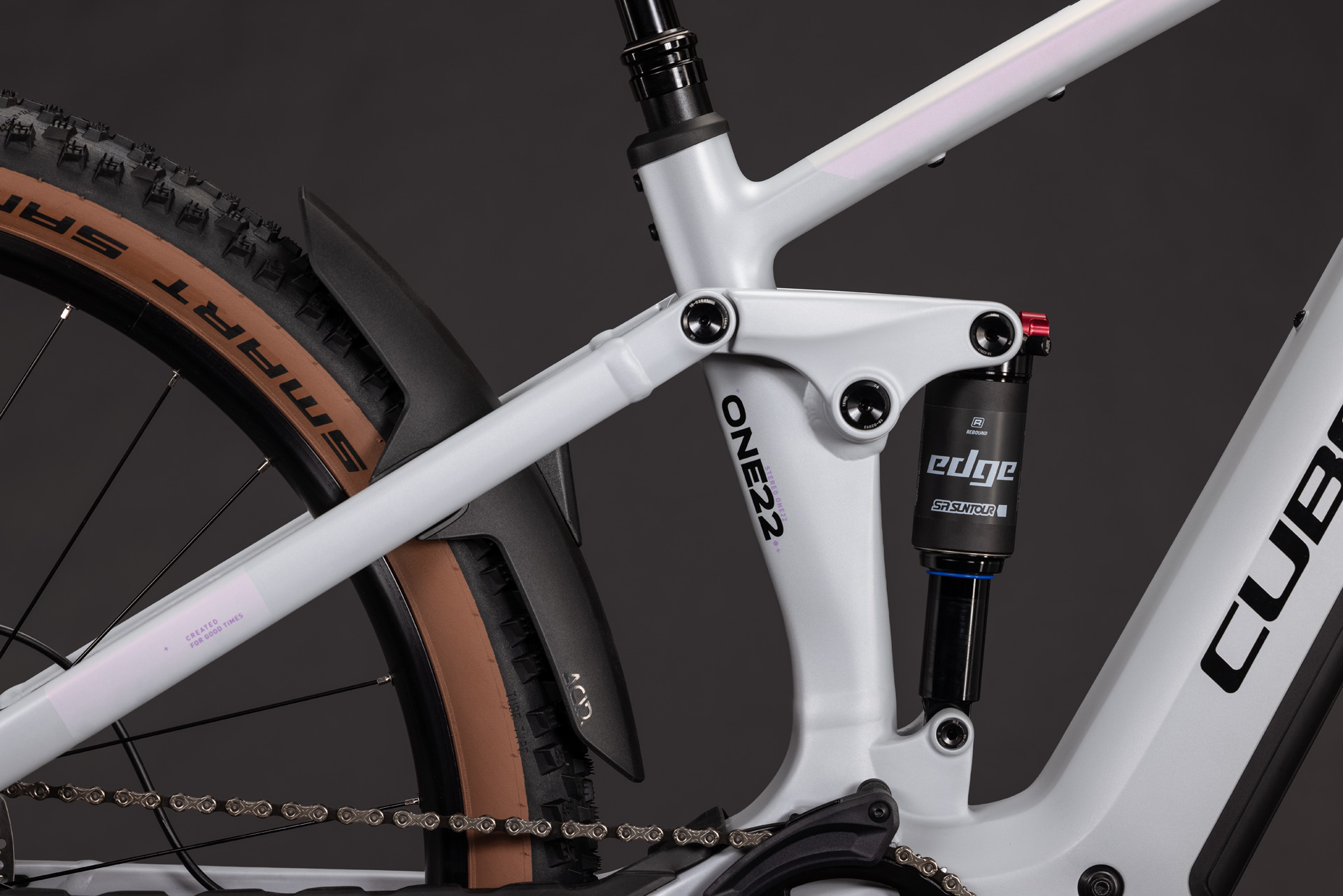 BICICLETA ELECTRICA CUBE STEREO HYBRID ONE22 PRO 800 FOGGREY SPARKLEROSE 2027 cadru XL (22") - roti 29 [3]