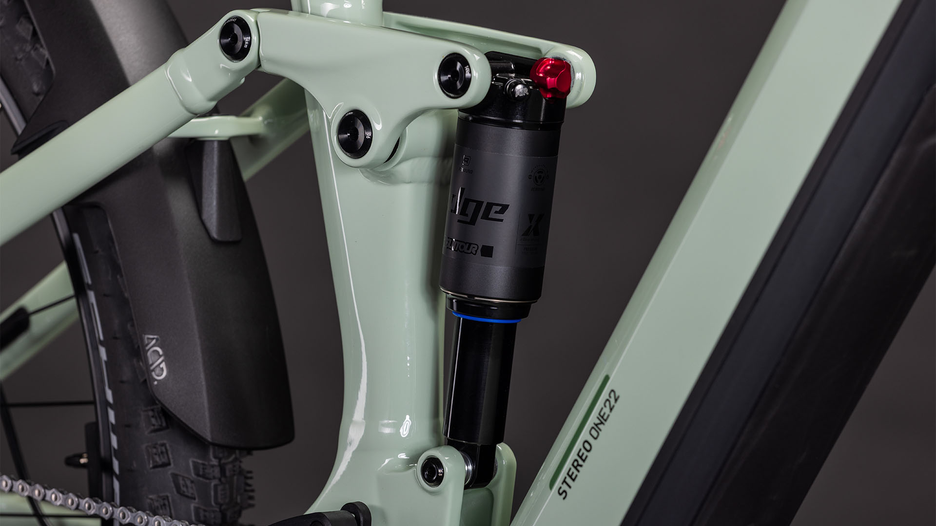 BICICLETA ELECTRICA CUBE STEREO HYBRID ONE22 PRO 800 STONEGREY BLACK 2026 cadru L (20") - roti 29 [4]