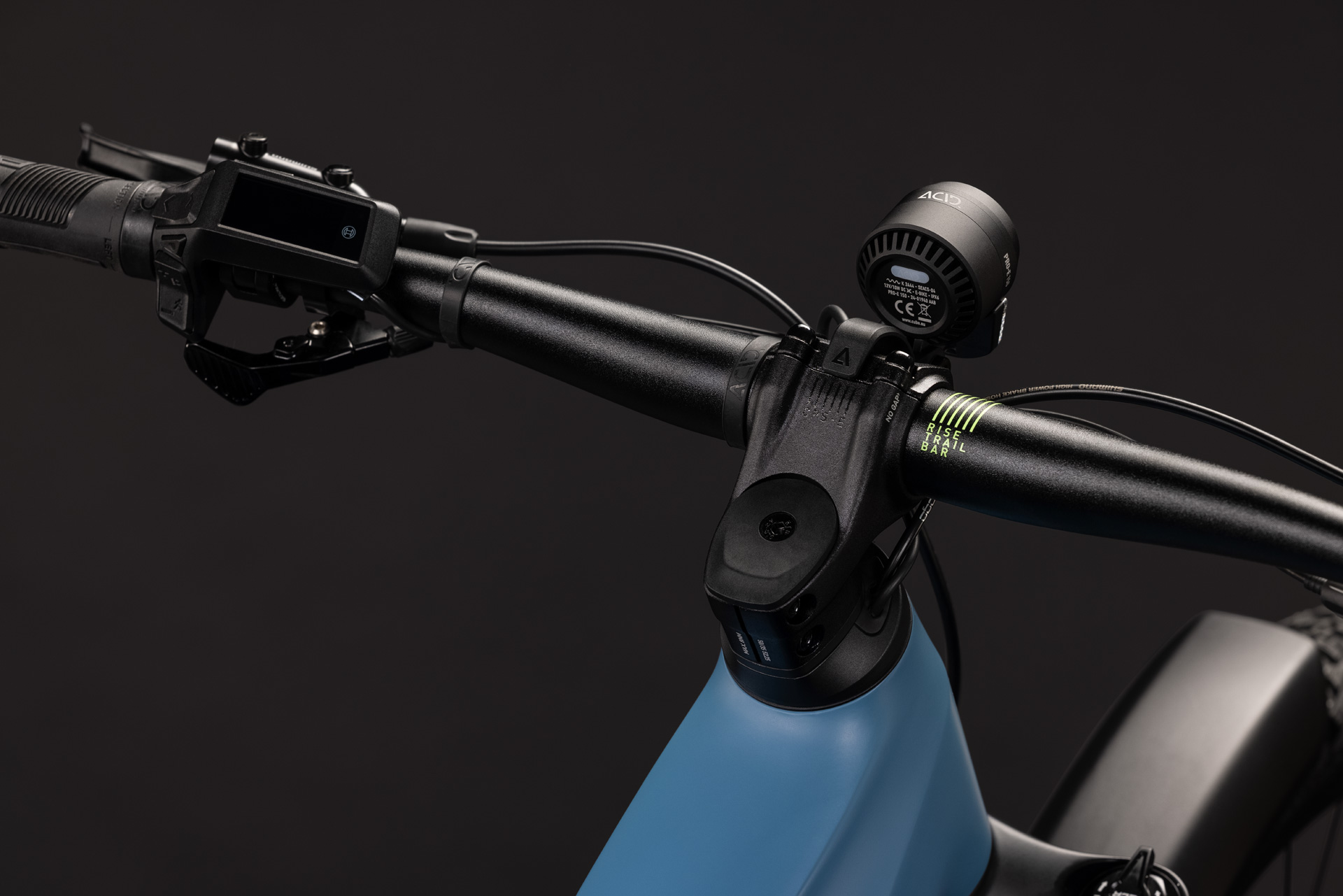 BICICLETA ELECTRICA CUBE STEREO HYBRID ONE22 PRO 800 FE BLUESAPPHIRE BLUE 2027 cadru L (20") - roti 29 [1]