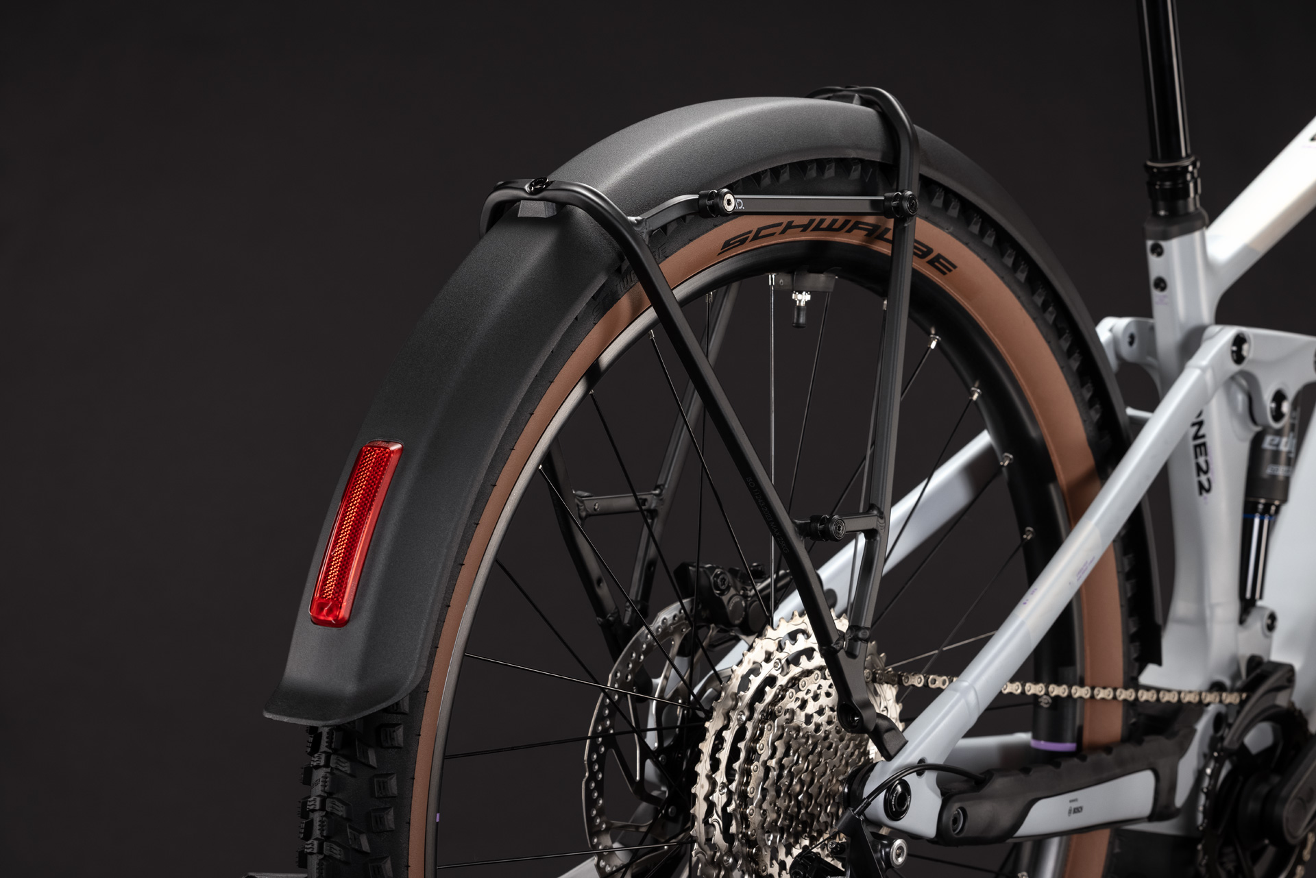 BICICLETA ELECTRICA CUBE STEREO HYBRID ONE22 PRO 800 FE FOGGREY SPARKLEROSE 2027 cadru S (16") - roti 27.5 [4]