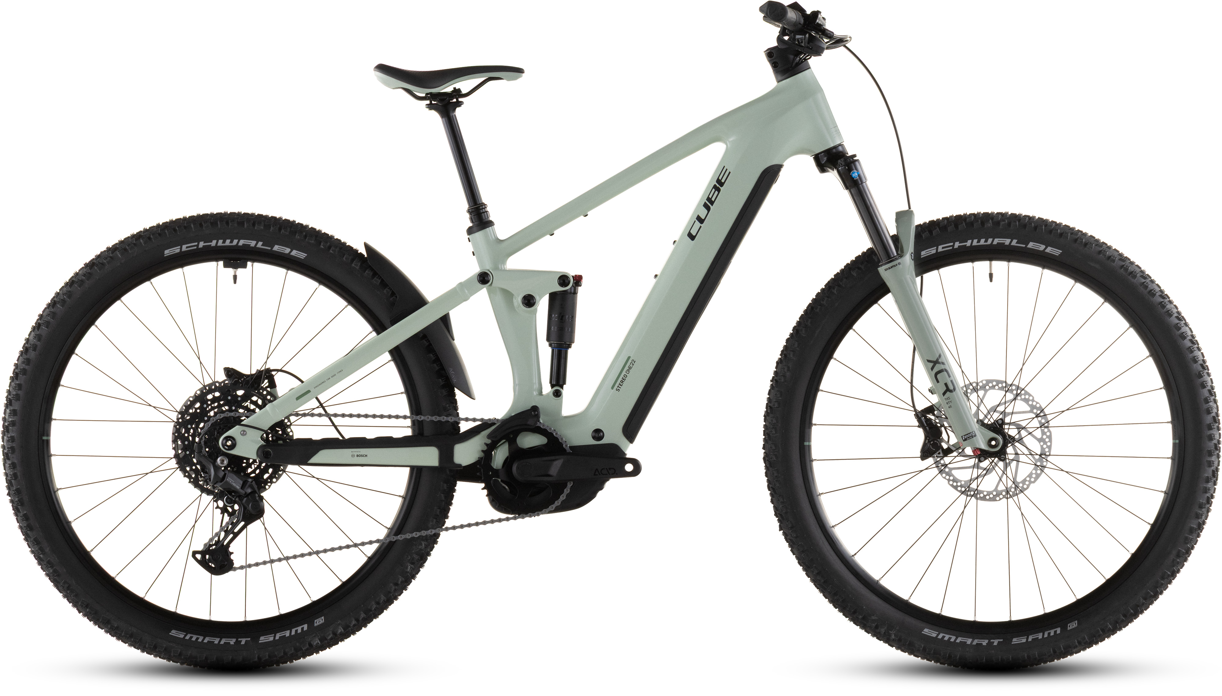 Biciclete electrice - BICICLETA ELECTRICA CUBE STEREO HYBRID ONE22 PRO 800 STONEGREY BLACK 2026 cadru M (18") - roti 29