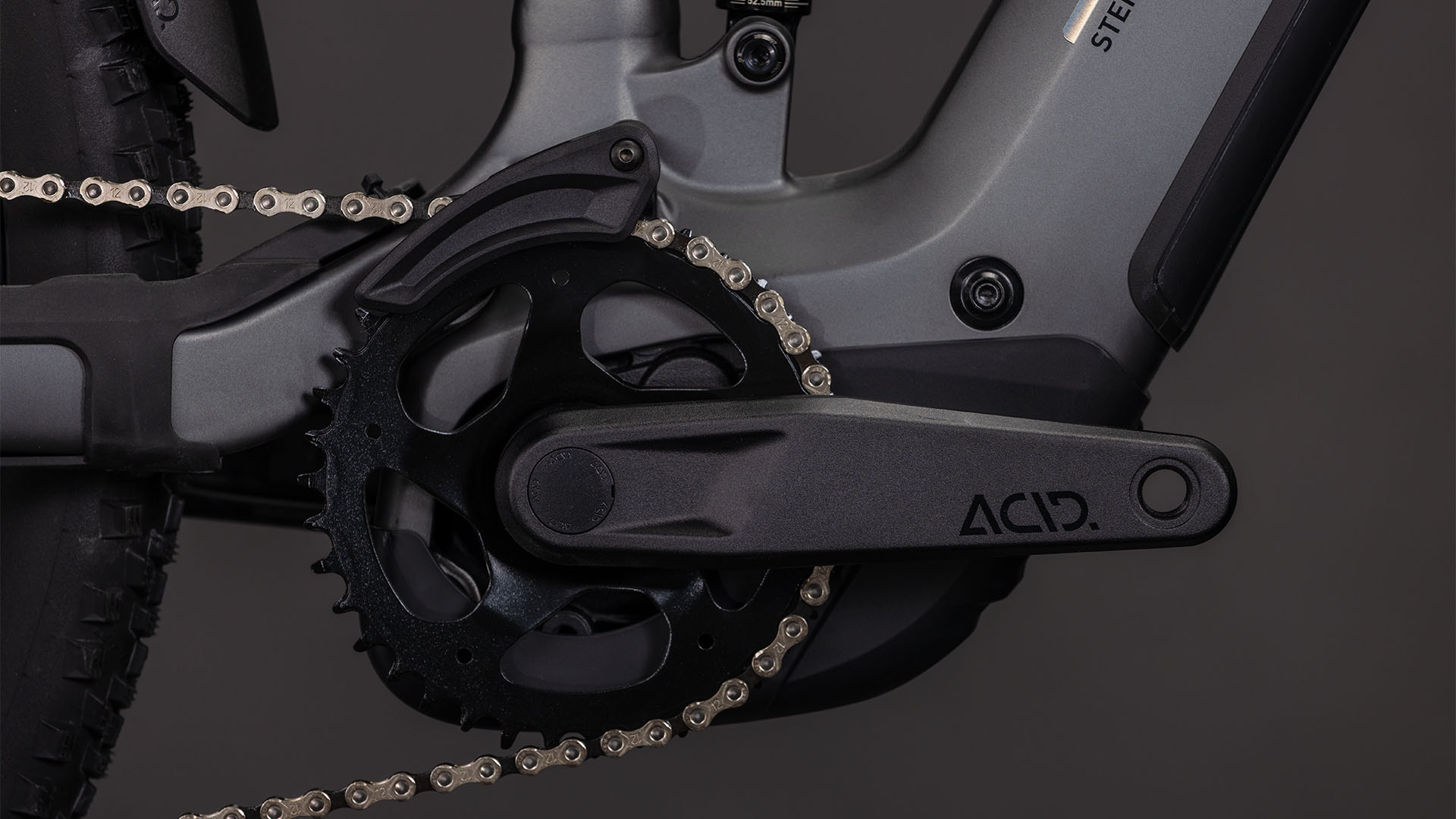 BICICLETA ELECTRICA CUBE STEREO HYBRID ONE22 RACE 800 SLABGREY CHROME 2026 cadru L (20") - roti 29 [3]