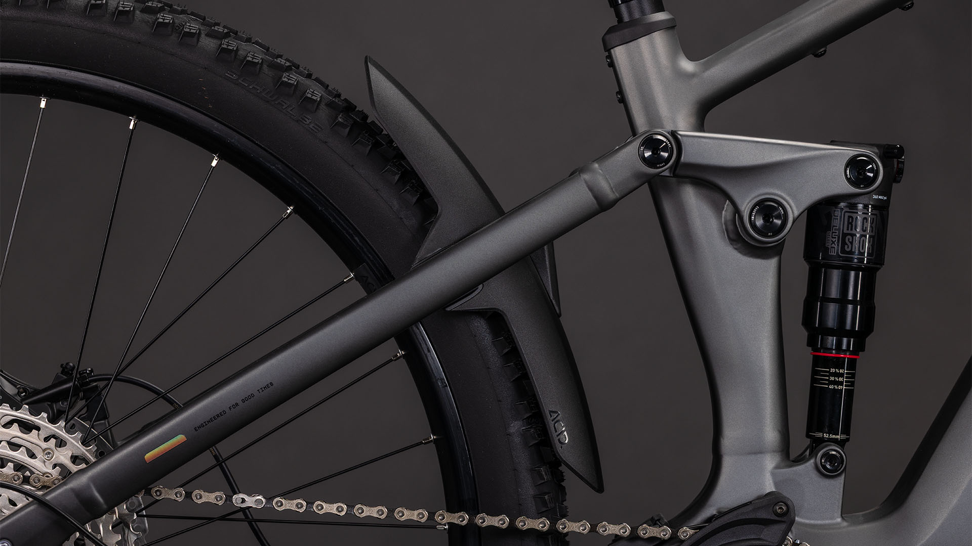 BICICLETA ELECTRICA CUBE STEREO HYBRID ONE22 RACE 800 SLABGREY CHROME 2026 cadru L (20") - roti 29 [2]