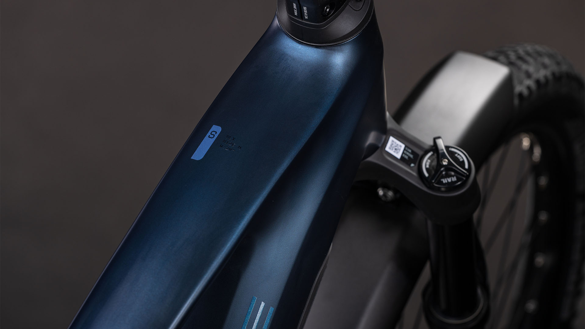 BICICLETA ELECTRICA CUBE STEREO HYBRID ONE22 SLX 800 FE INDIGOBLUE BLUE 2026 cadru XL (22") - roti 29 [1]