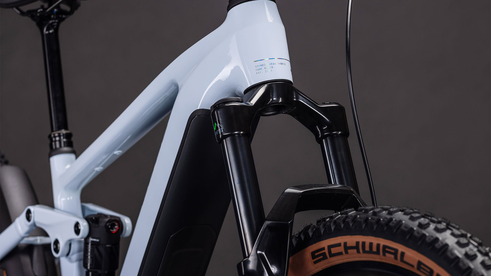 BICICLETA ELECTRICA CUBE STEREO HYBRID ONE44 EX 800 ICEBLUE PRISM 2026 cadru XL (22") - roti 29 [4]