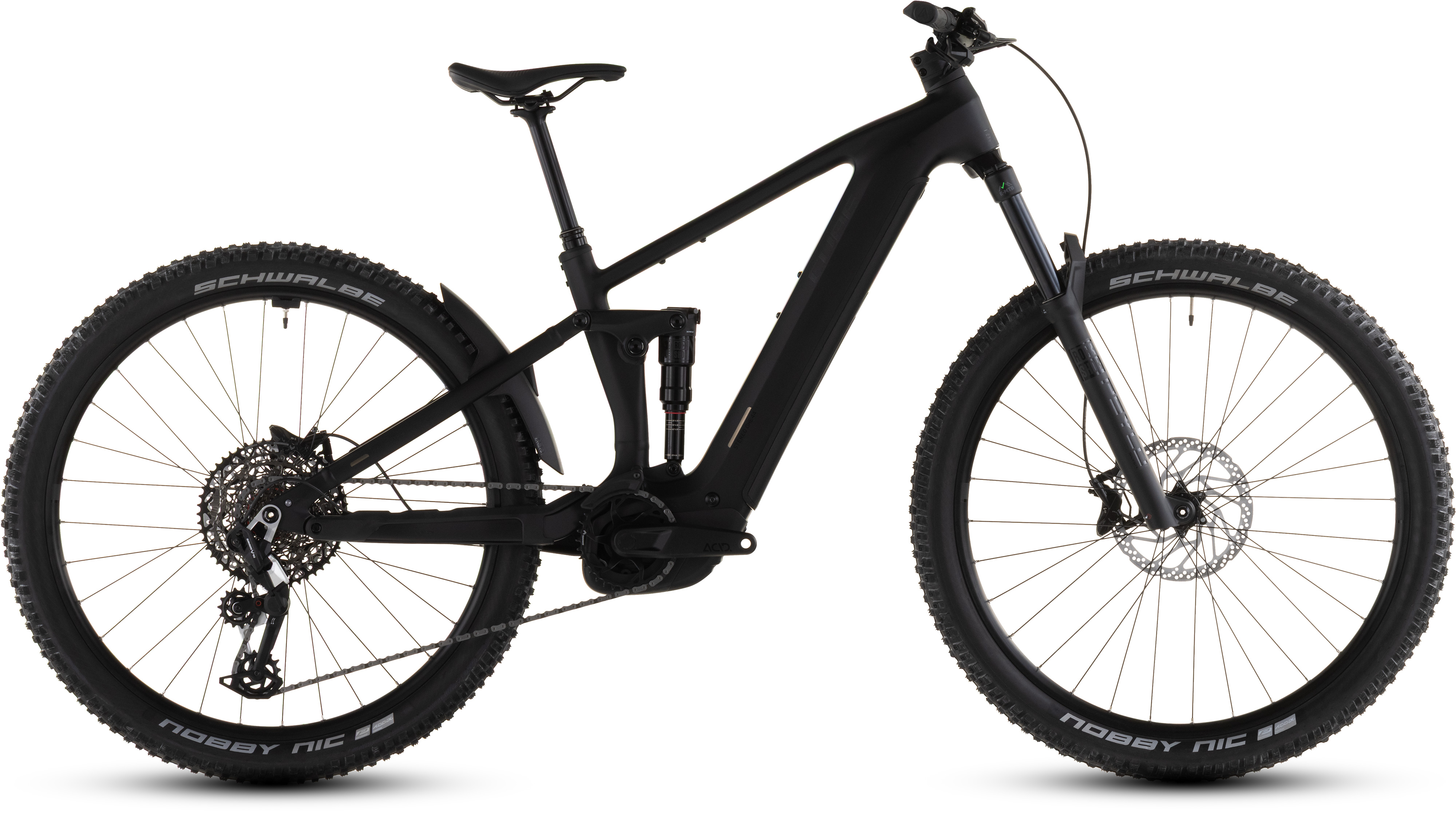 Biciclete electrice - BICICLETA ELECTRICA CUBE STEREO HYBRID ONE44 EX 800 BLACKLINE 2026 cadru L (20") - roti 29