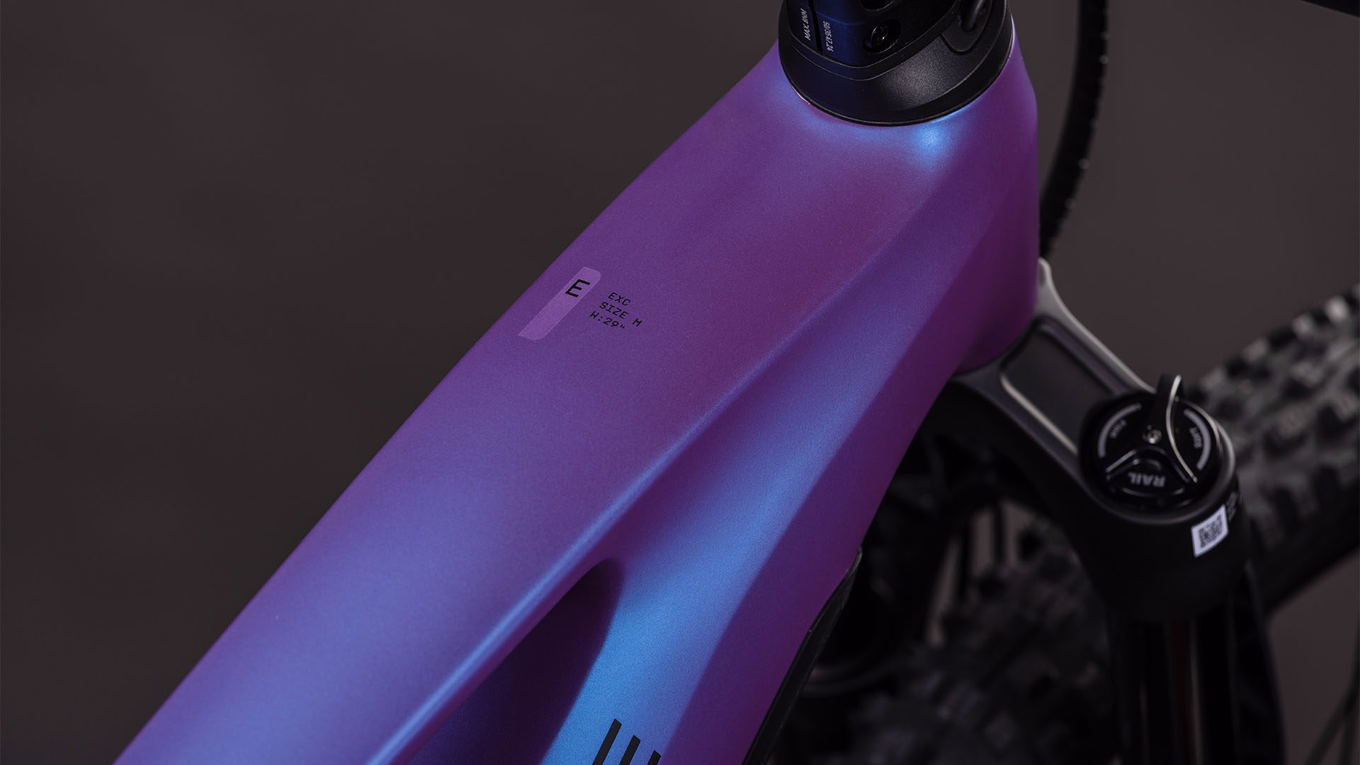 BICICLETA ELECTRICA CUBE STEREO HYBRID ONE44 EXC 800 BLUEIRIS BLACK 2026 cadru L (20") - roti 29 [1]