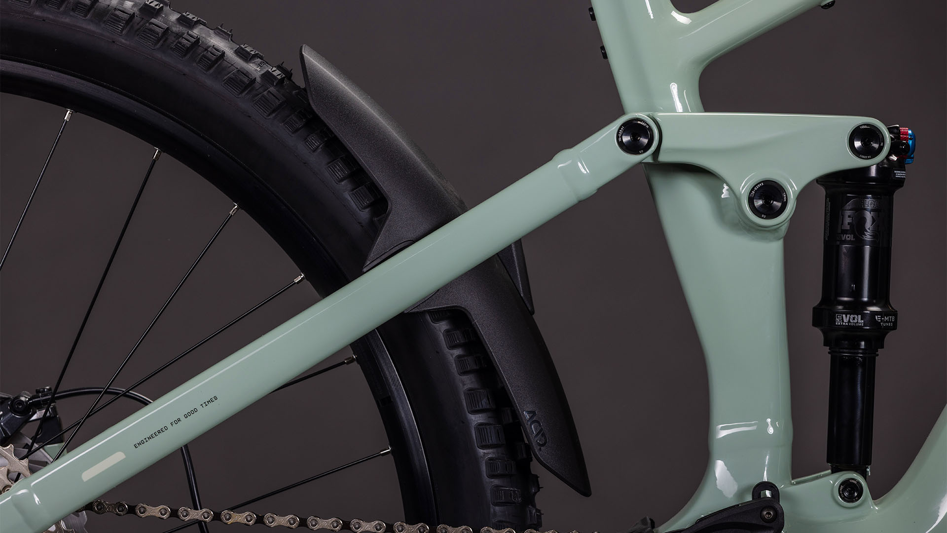 BICICLETA ELECTRICA CUBE STEREO HYBRID ONE44 EXC 800 DESERTSTONE DRIEDHERBS 2026 cadru S (16") - roti 27.5 [2]