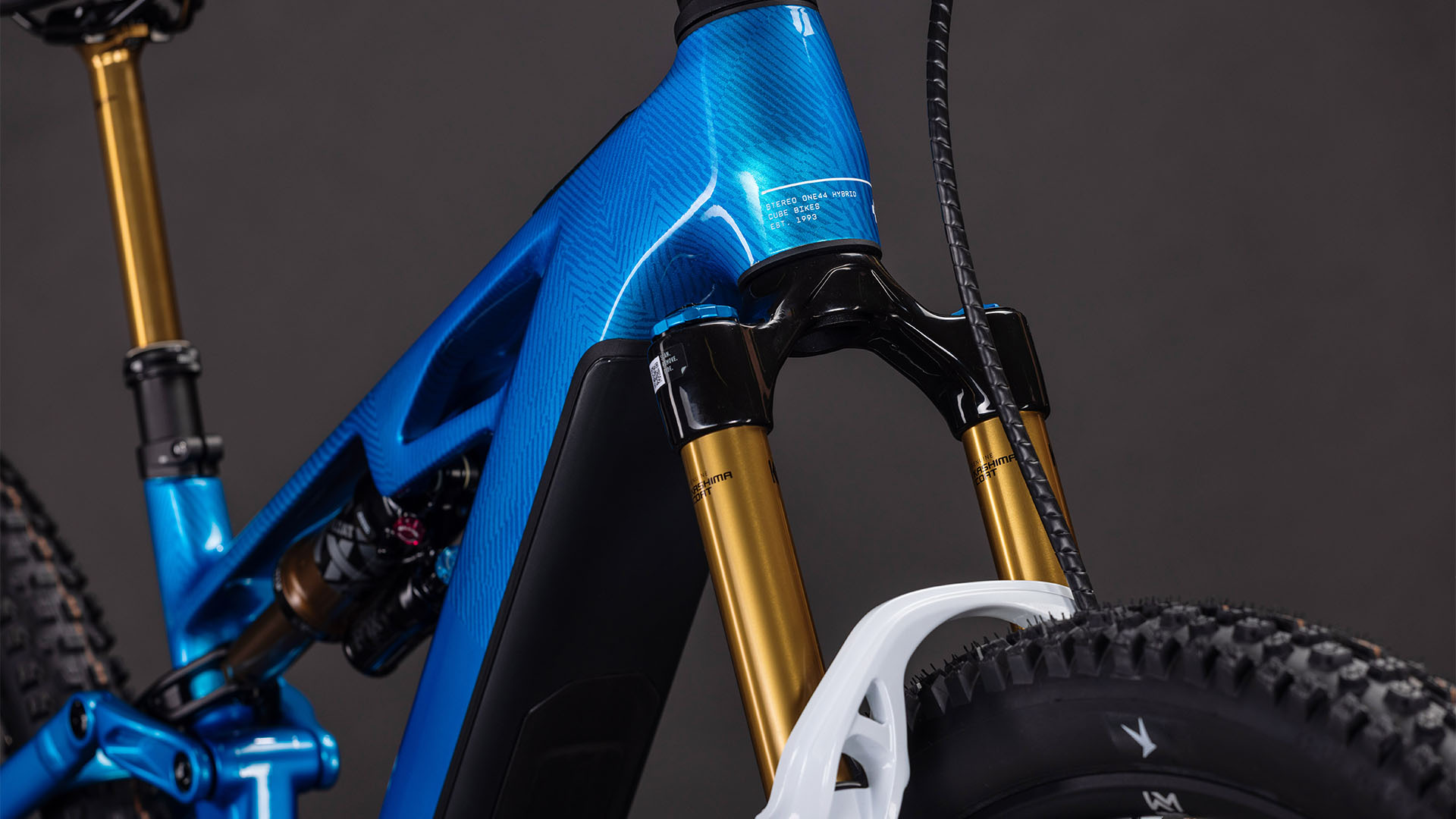 BICICLETA ELECTRICA CUBE STEREO HYBRID ONE44 HPC AT 800 ACTIONTEAM 2026 cadru L (20") - roti 29 [2]