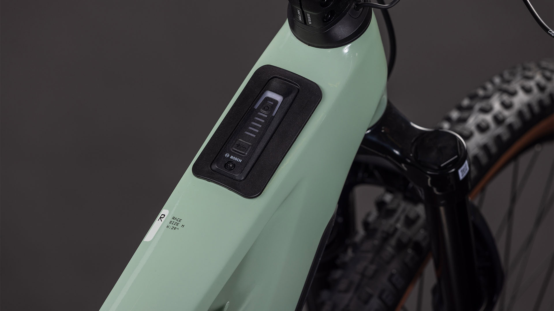 BICICLETA ELECTRICA CUBE STEREO HYBRID ONE44 HPC RACE 800 DRIEDHERBS BLACK 2026 cadru L (20") - roti 29 [1]