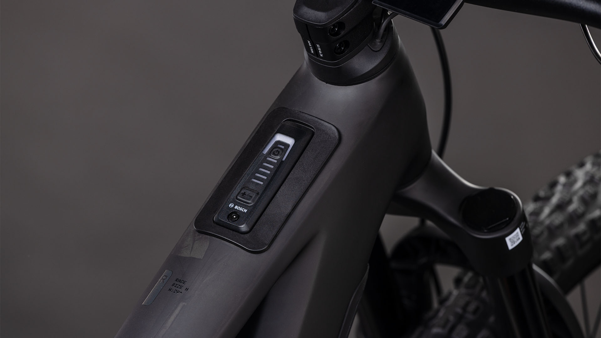 BICICLETA ELECTRICA CUBE STEREO HYBRID ONE44 HPC RACE 800 BLACKLINE 2026 cadru M (18") - roti 29 [1]