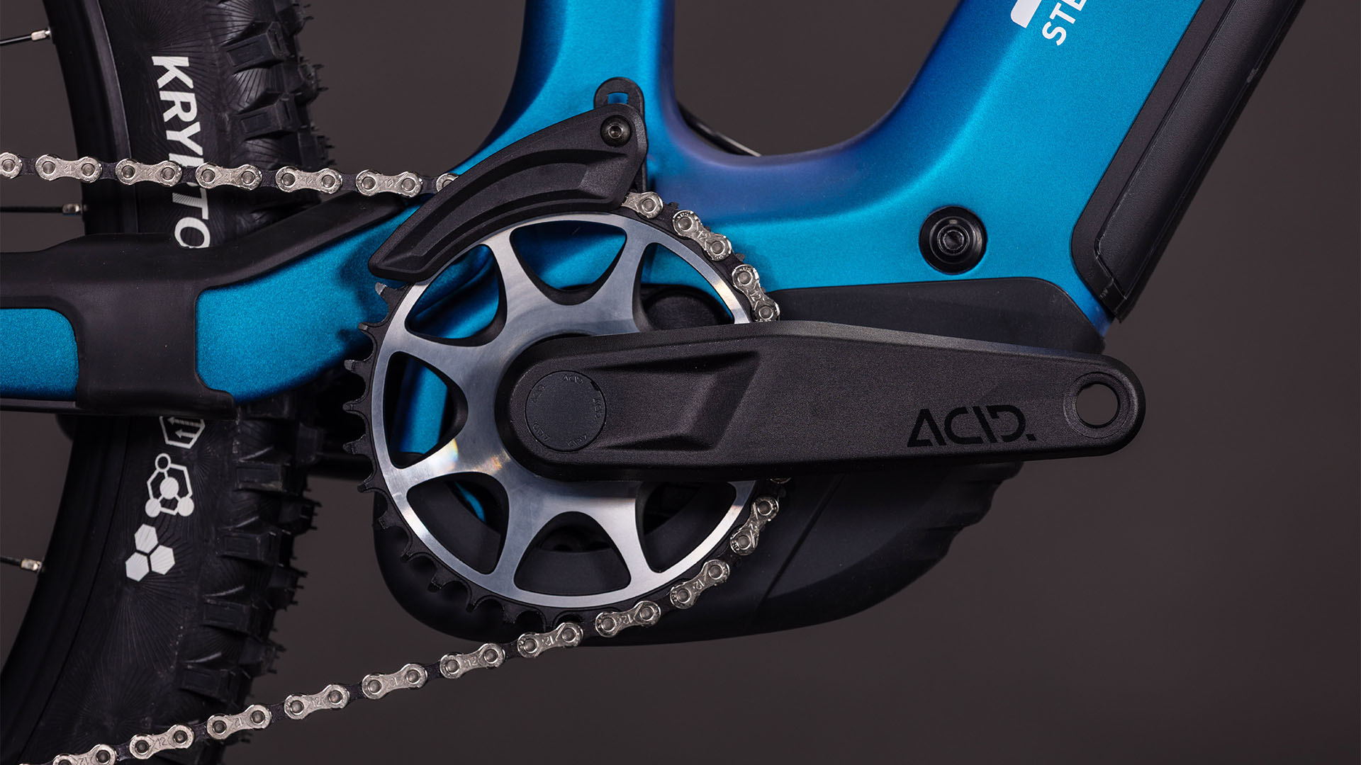 BICICLETA ELECTRICA CUBE STEREO HYBRID ONE44 HPC SLX 800 NEBULA WHITE 2026 cadru XL (22") - roti 29 [3]