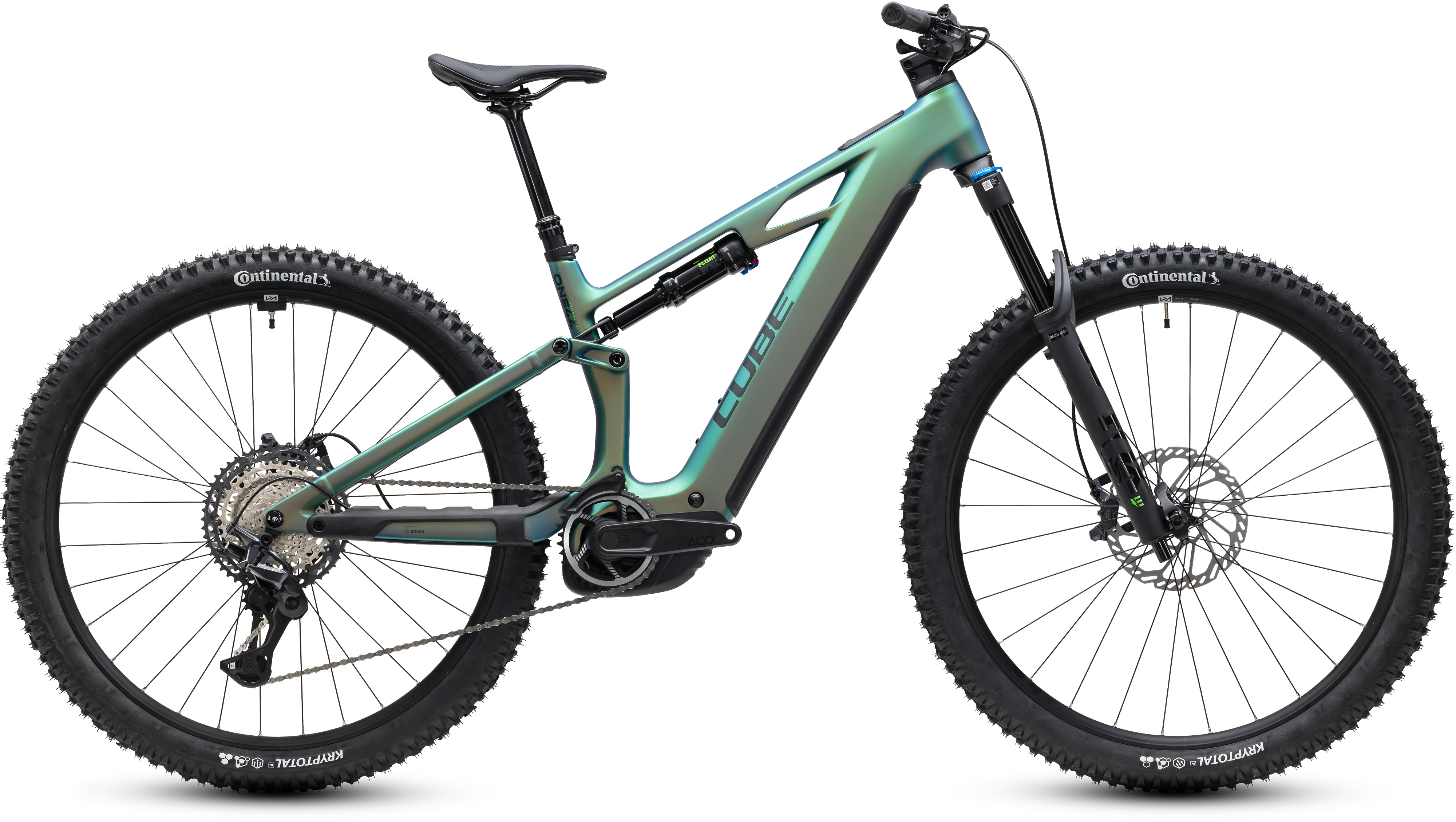 Ciclism - BICICLETA ELECTRICA CUBE STEREO HYBRID ONE44 HPC SLX 800 JUNGALI BLACK 2027 cadru XL (22") - roti 29