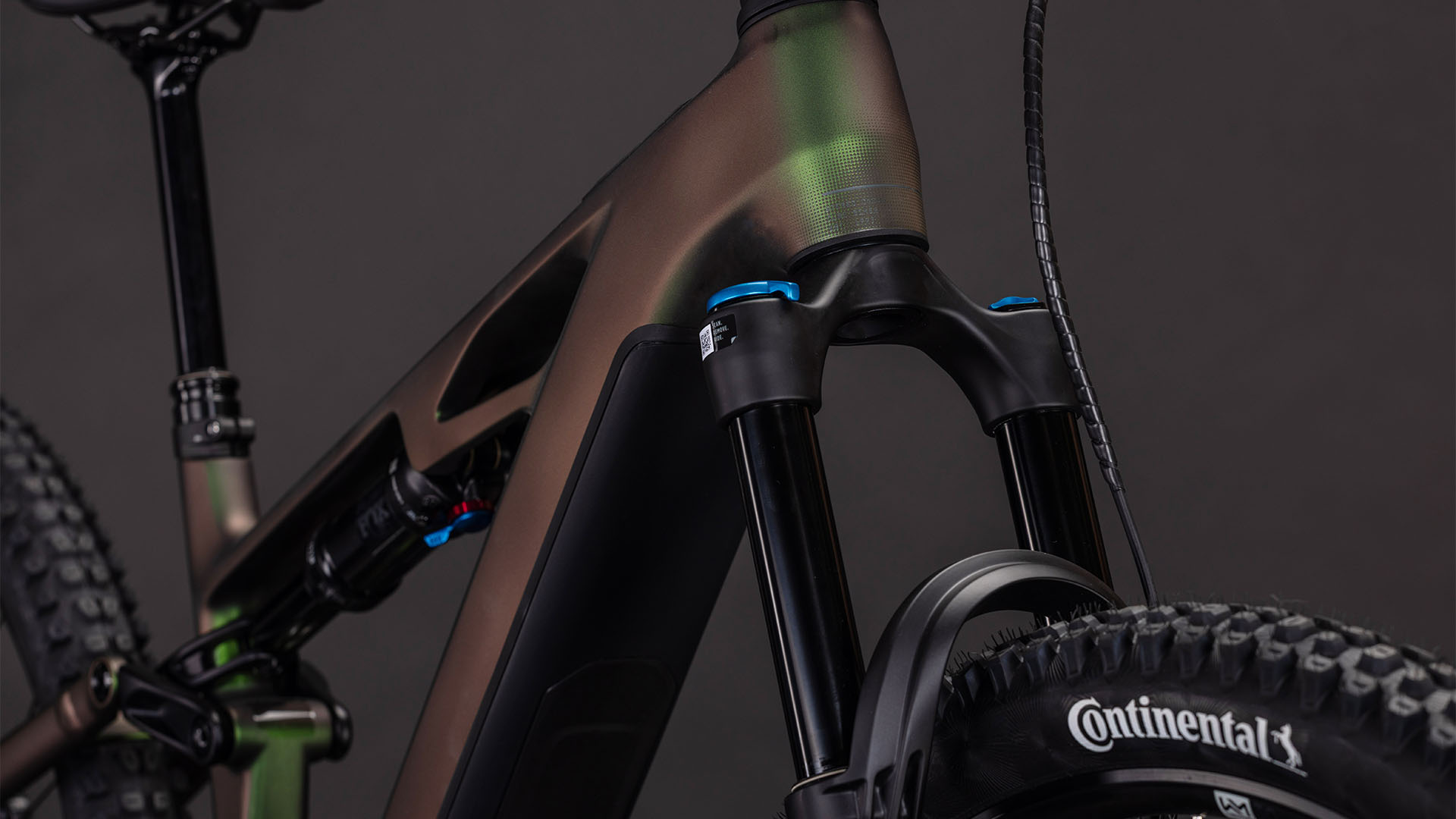 BICICLETA ELECTRICA CUBE STEREO HYBRID ONE44 HPC SLX EVO 800 STELLAR GREY 2026 cadru XL (22") - roti 29 [4]