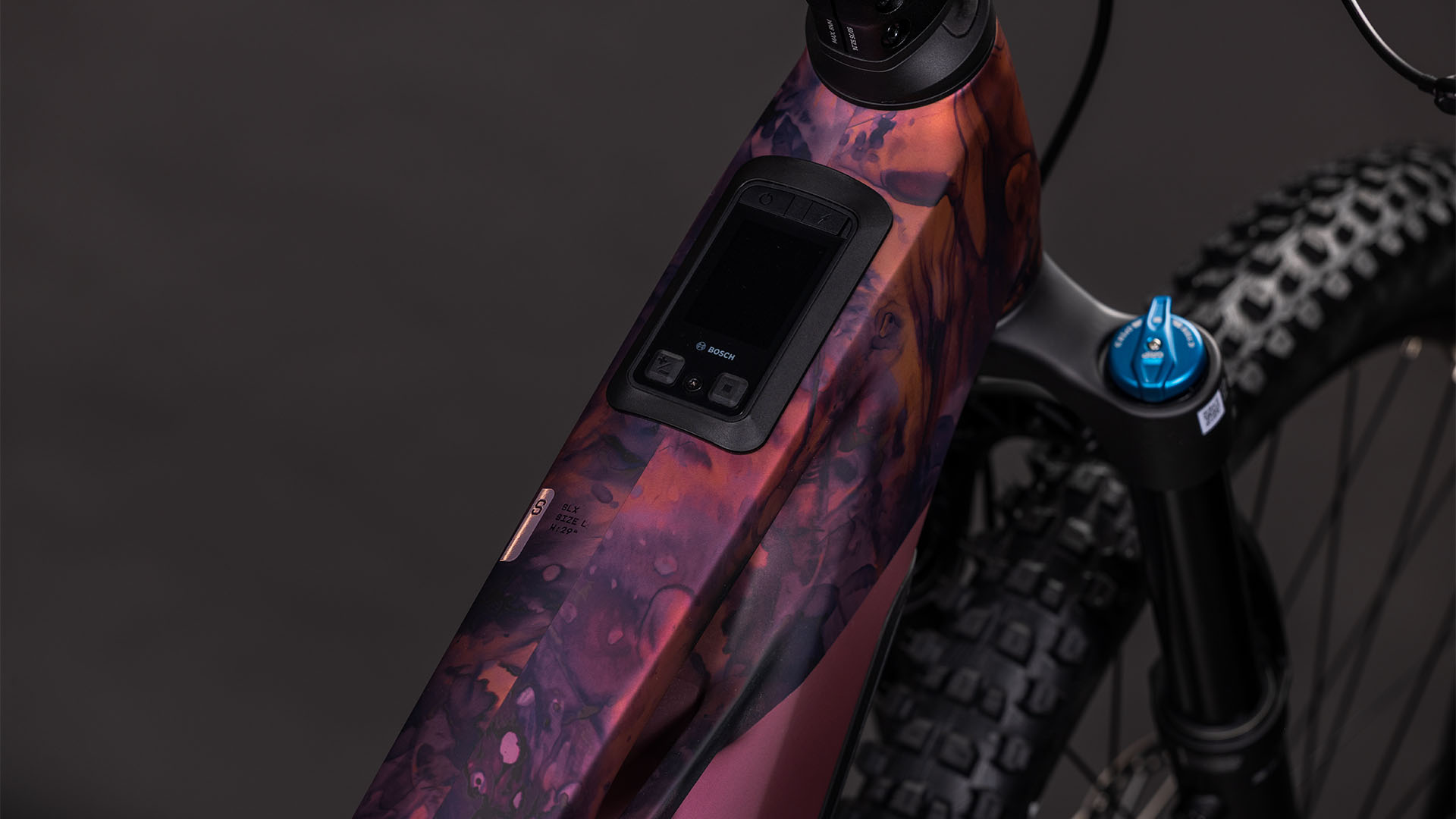 BICICLETA ELECTRICA CUBE STEREO HYBRID ONE44 HPC SLX 800 SHIFTBLUSH ART 2026 cadru S (16") - roti 27.5 [1]