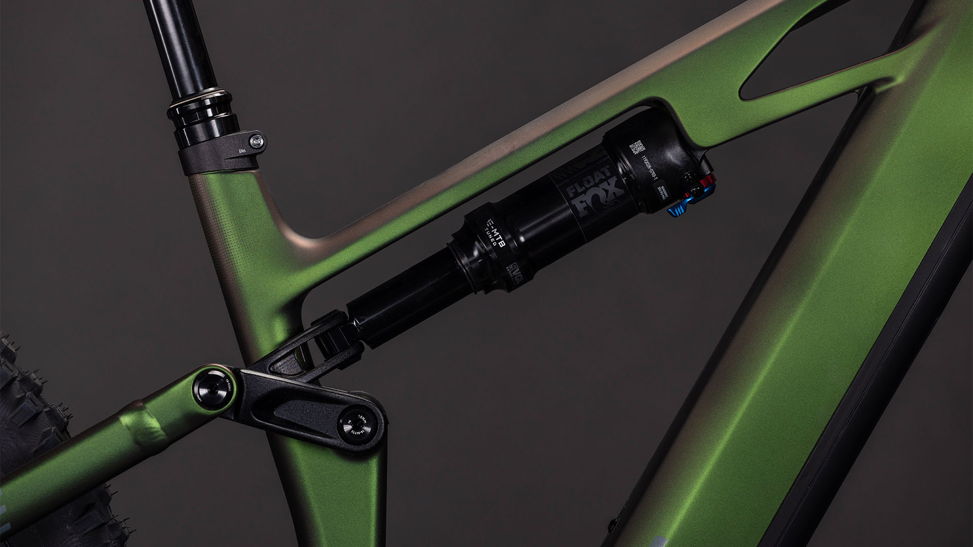 BICICLETA ELECTRICA CUBE STEREO HYBRID ONE44 HPC SLX EVO 800 STELLAR GREY 2026 cadru L (20") - roti 29 [3]