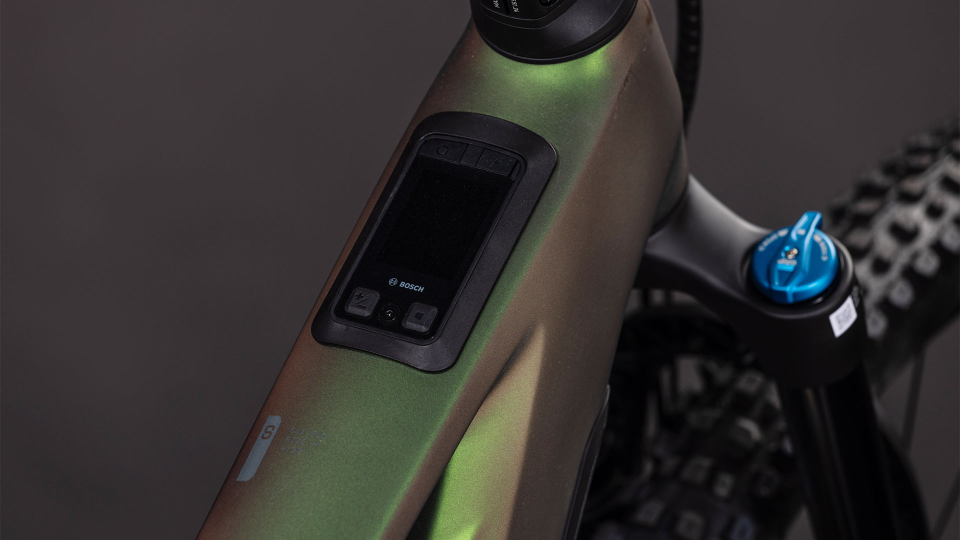 BICICLETA ELECTRICA CUBE STEREO HYBRID ONE44 HPC SLX EVO 800 STELLAR GREY 2026 cadru S (16") - roti 27.5 [1]