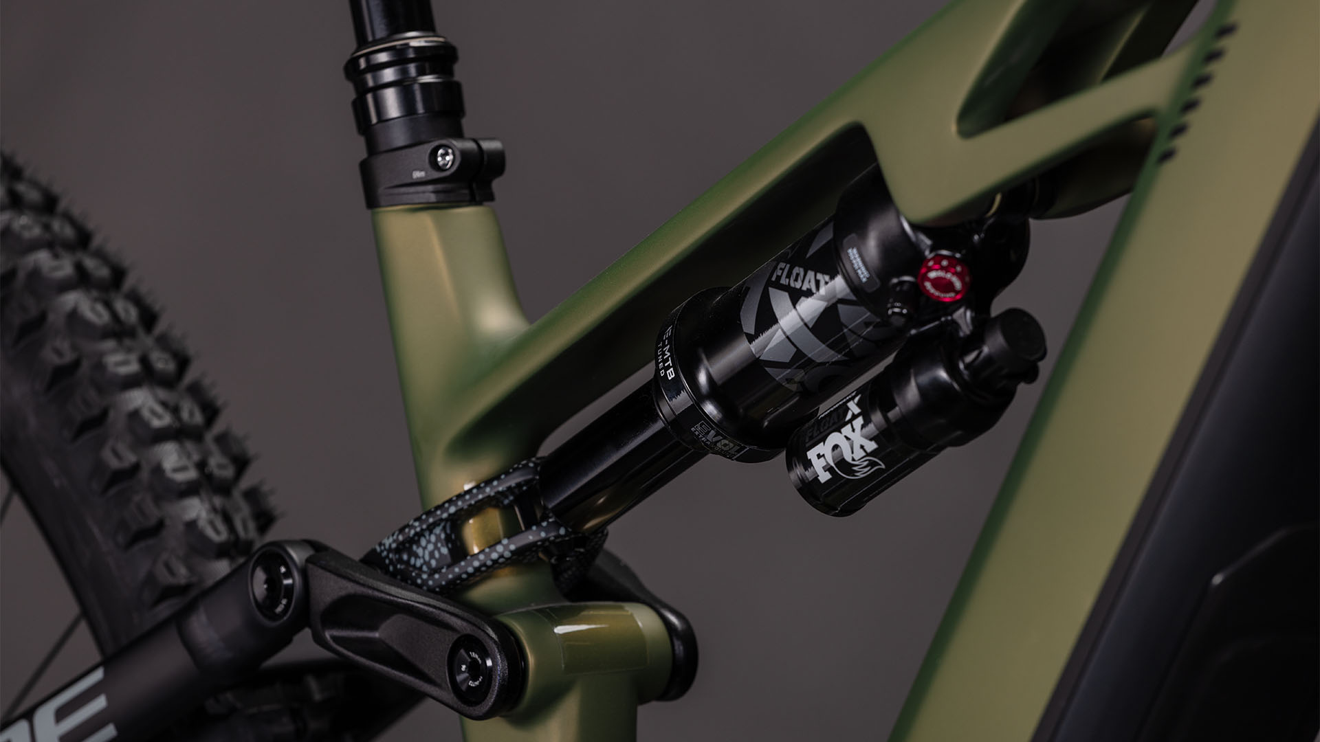 BICICLETA ELECTRICA CUBE STEREO HYBRID ONE44 HPC TM 800 REEDGREEN MATRIX 2026 cadru XL (22") - roti 29 [4]