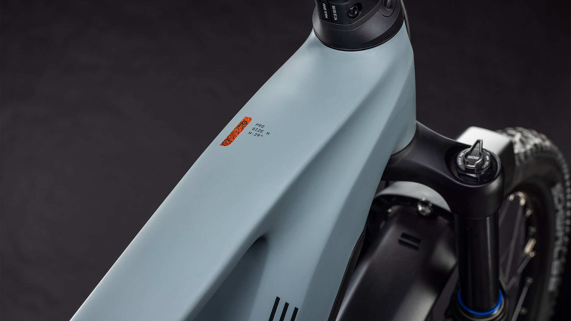 BICICLETA ELECTRICA CUBE STEREO HYBRID ONE44 PRO 800 FE VULCAN ORANGE 2026 cadru M (18") - roti 29 [2]