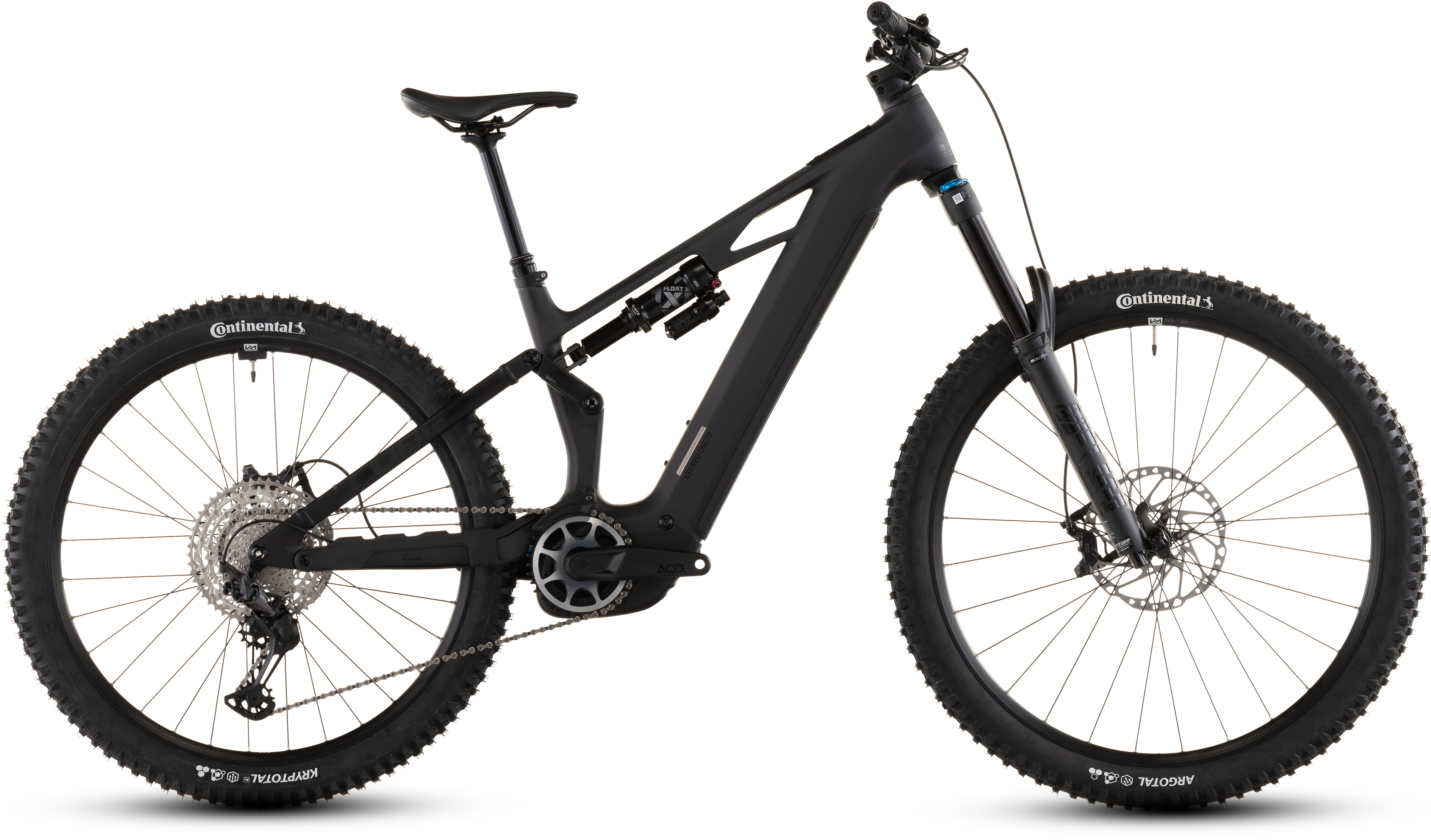 Biciclete electrice - BICICLETA ELECTRICA CUBE STEREO HYBRID ONE77 HPC SLX 800 BLACKLINE 2026 L