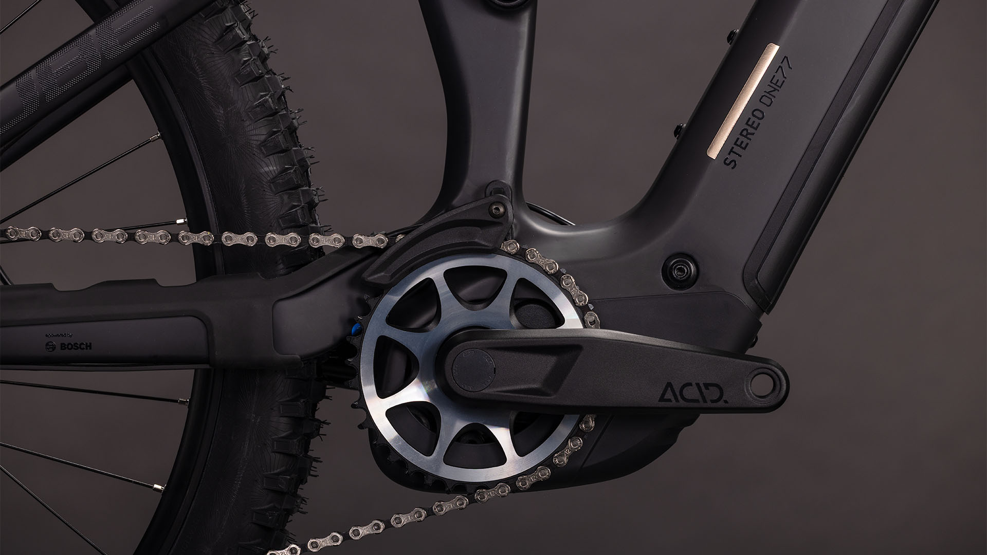 BICICLETA ELECTRICA CUBE STEREO HYBRID ONE77 HPC SLX 800 BLACKLINE 2026 S [2]