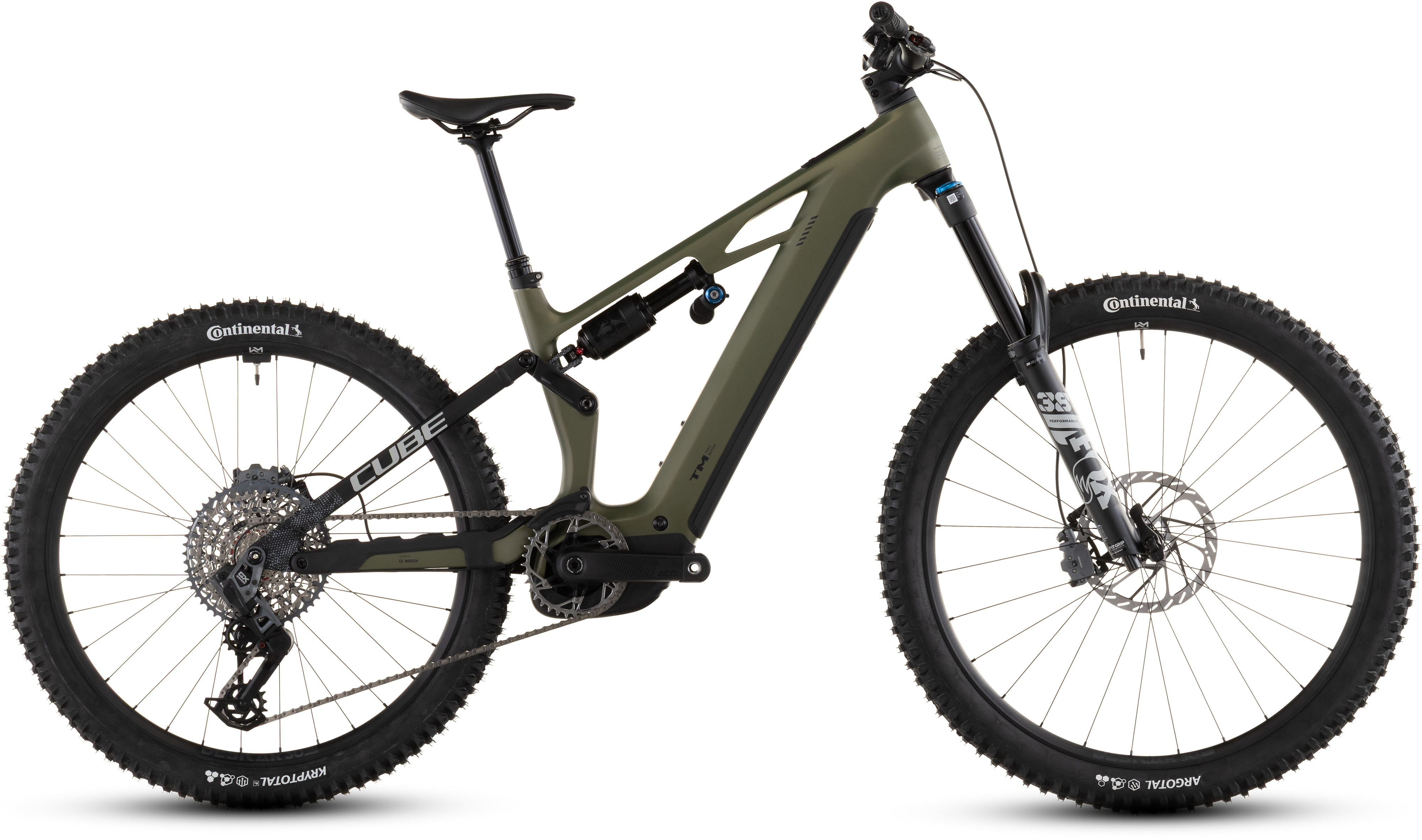 Biciclete electrice - BICICLETA ELECTRICA CUBE STEREO HYBRID ONE77 HPC TM 800 REEDGREEN MATRIX 2026 L