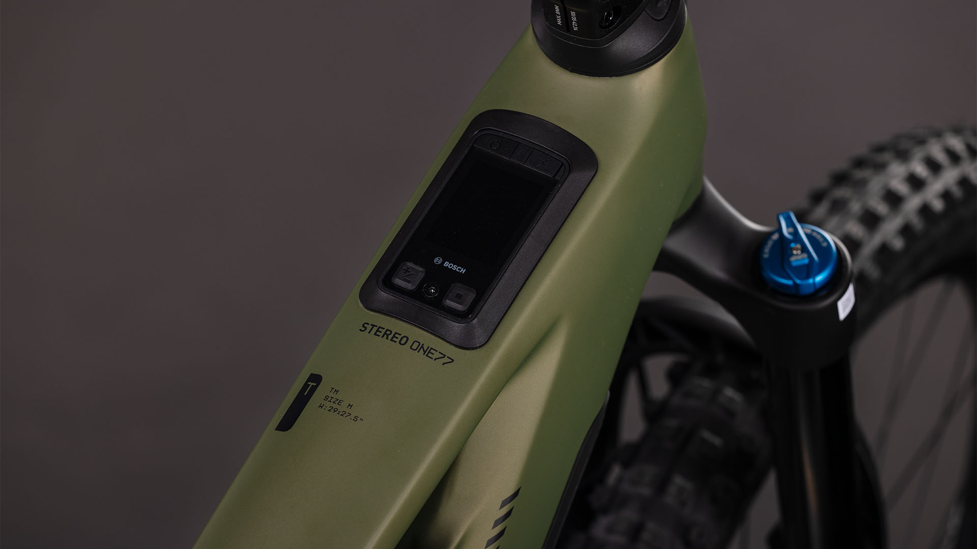 BICICLETA ELECTRICA CUBE STEREO HYBRID ONE77 HPC TM 800 REEDGREEN MATRIX 2026 M [1]