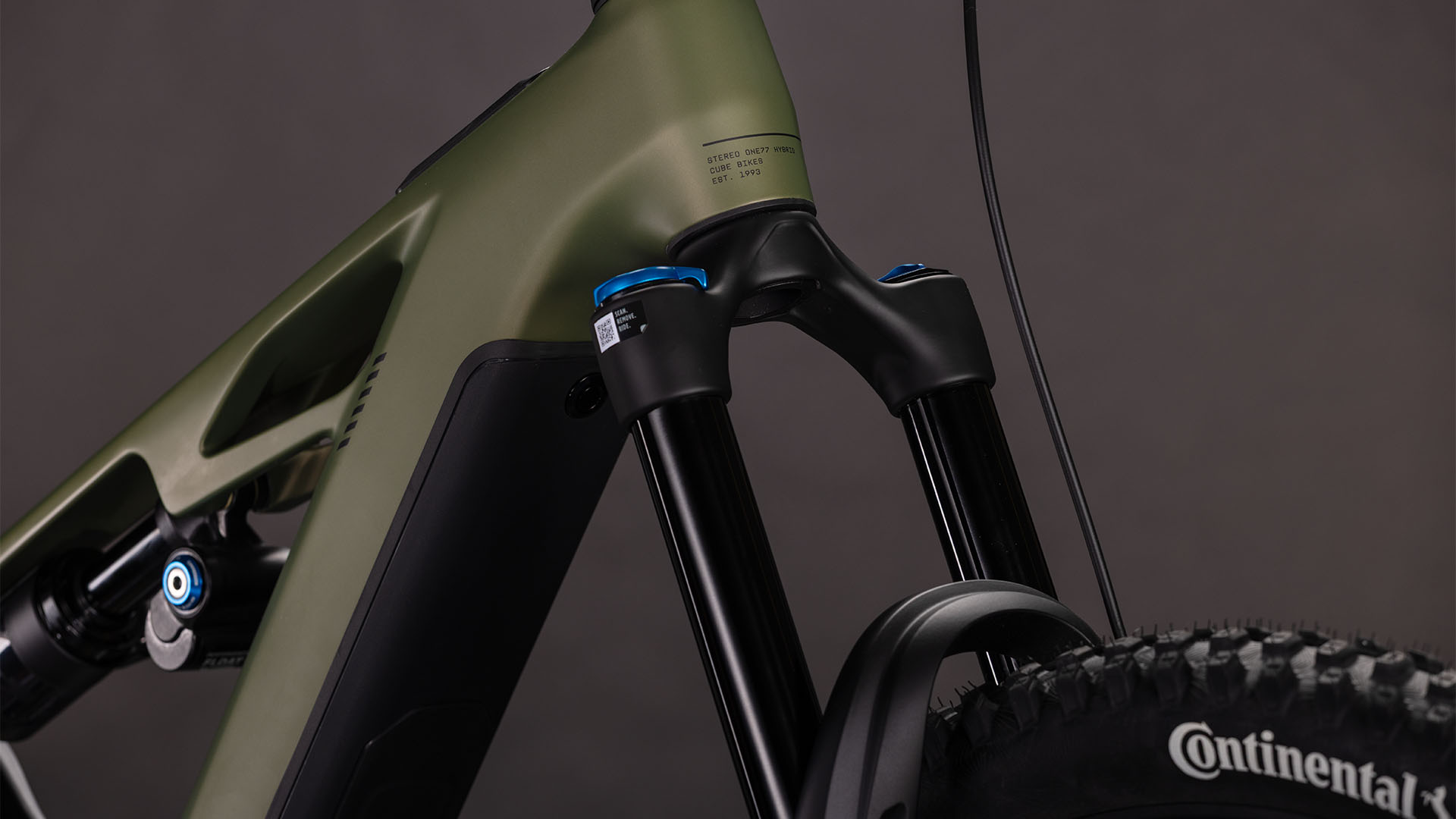 BICICLETA ELECTRICA CUBE STEREO HYBRID ONE77 HPC TM 800 REEDGREEN MATRIX 2026 L [2]