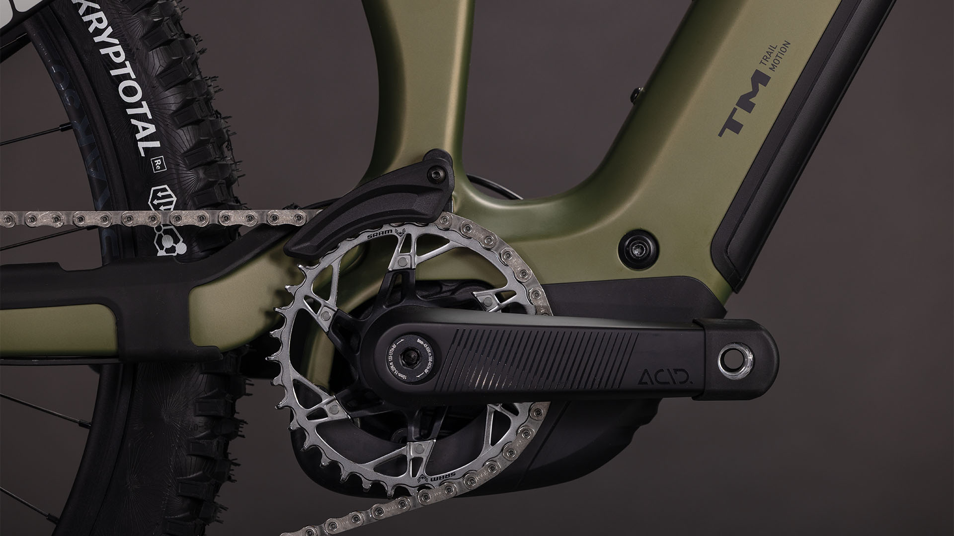 BICICLETA ELECTRICA CUBE STEREO HYBRID ONE77 HPC TM 800 REEDGREEN MATRIX 2026 M [3]