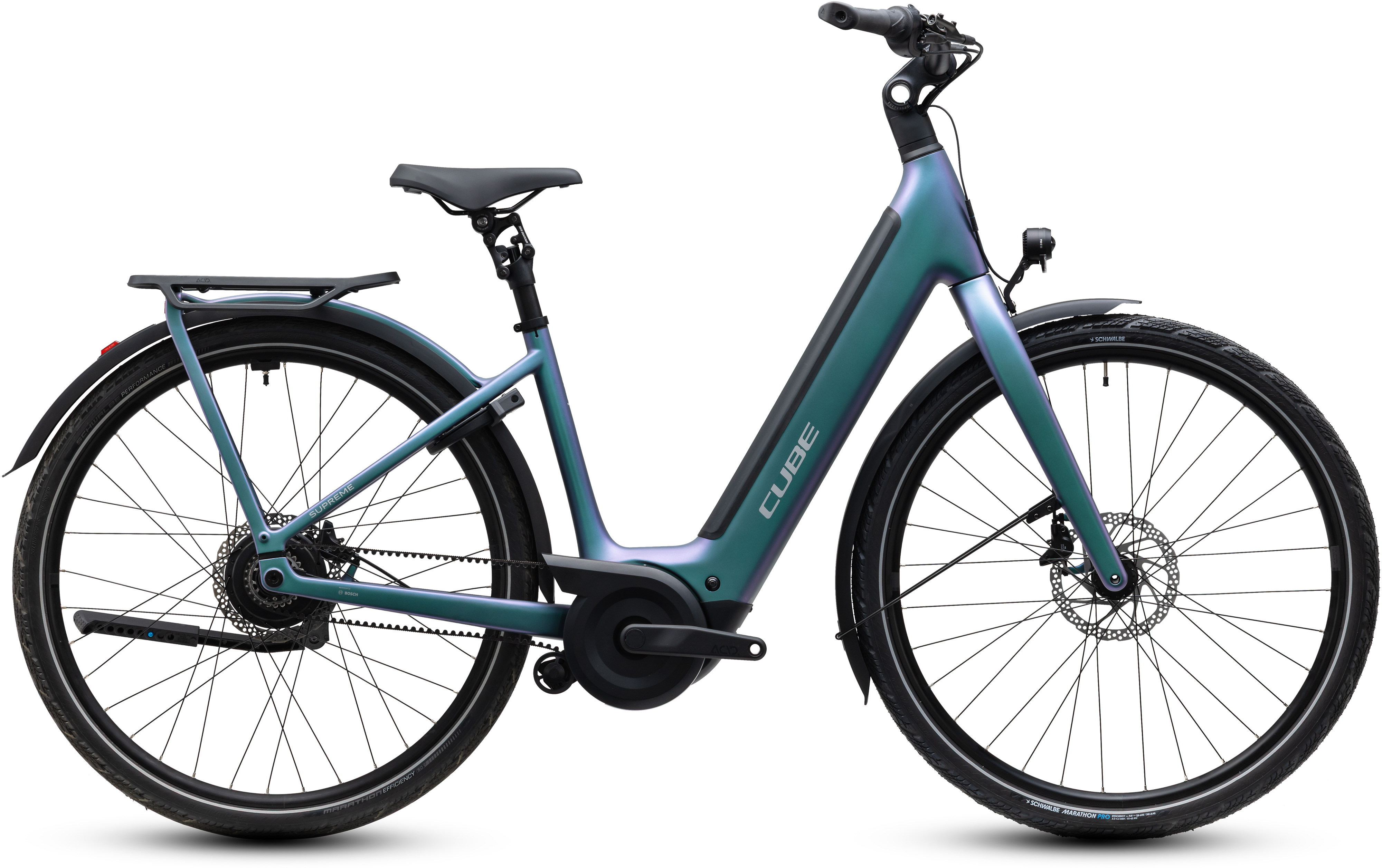 BICICLETA ELECTRICA CUBE SUPREME HYBRID C:62 DELUXE SLX 600 EASY ENTRY POLARLIGHT GREY 2027 54 cm [0]