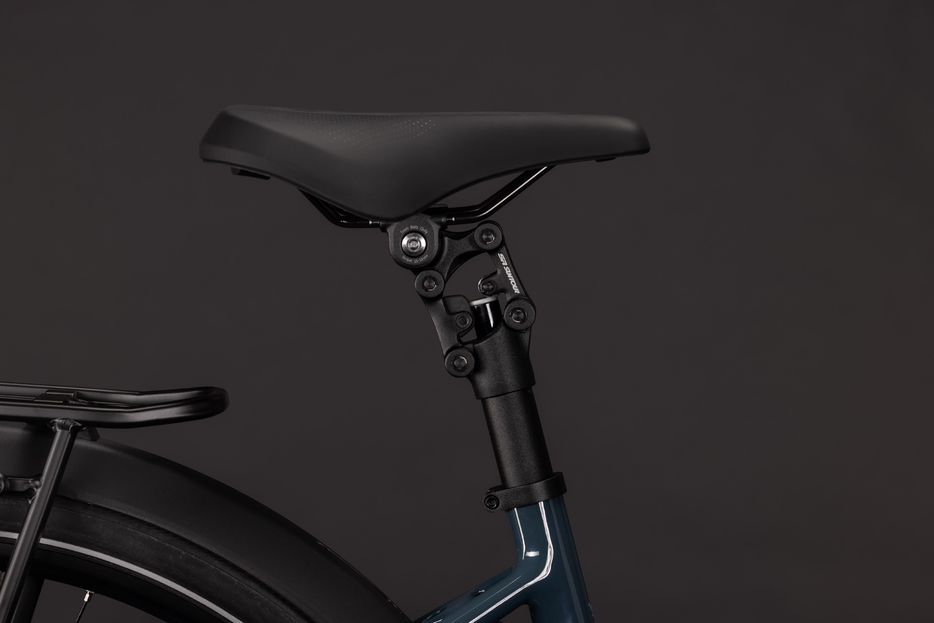 BICICLETA ELECTRICA CUBE SUPREME HYBRID COMFORT ONE 600 EASY ENTRY STORM REFLEX 2027 cadru 58cm - roti 28 [3]