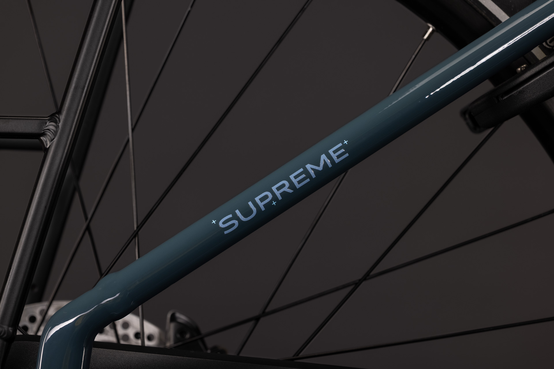 BICICLETA ELECTRICA CUBE SUPREME HYBRID COMFORT ONE 600 EASY ENTRY STORM REFLEX 2027 cadru 42cm - roti 26 [4]