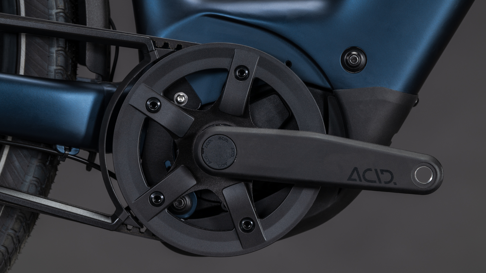 BICICLETA ELECTRICA CUBE SUPREME HYBRID DELUXE ONE 600 EASY ENTRY INDIGOBLUE SWITCH 2026 42 cm [3]