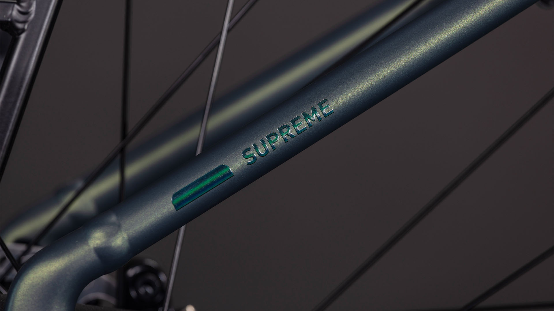 BICICLETA ELECTRICA CUBE SUPREME RT HYBRID COMFORT EXC 600 EASY ENTRY SAGEBRUSHGREEN PRISM 2026 46 cm [4]