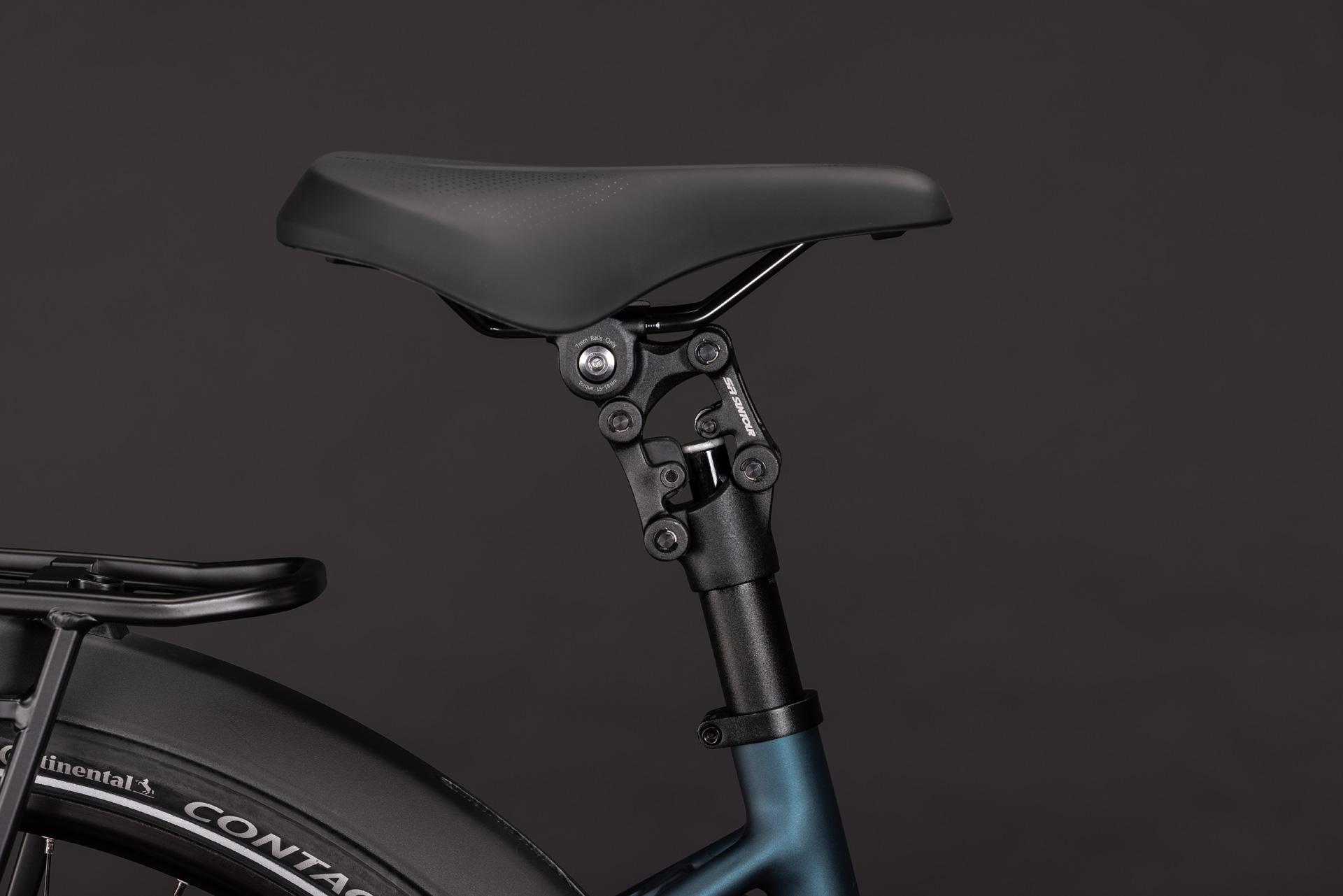 BICICLETA ELECTRICA CUBE SUPREME RT HYBRID COMFORT EX 600 EASY ENTRY ROYALGREEN BLACK 2027 cadru 50cm - roti 28 [4]