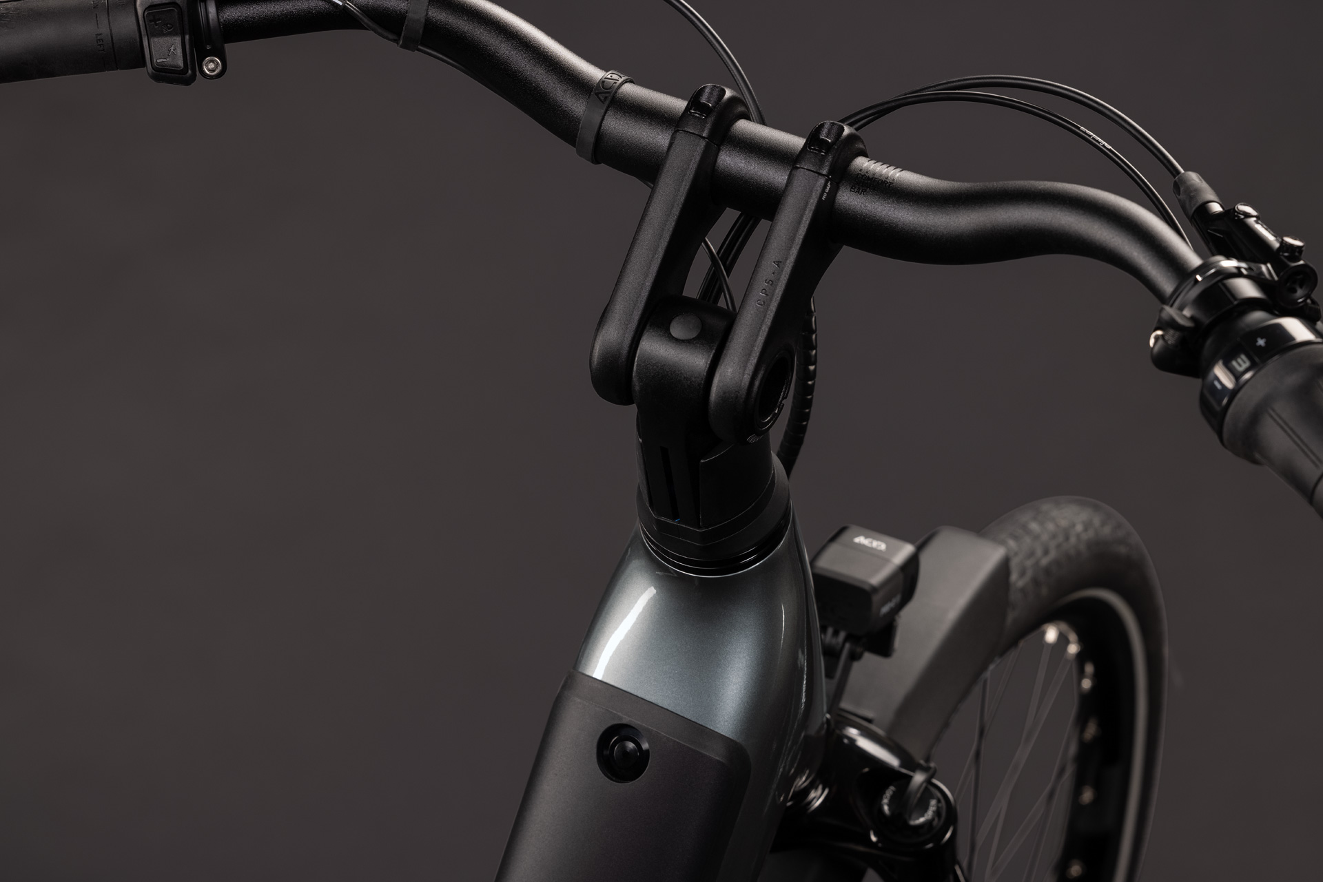 BICICLETA ELECTRICA CUBE SUPREME RT HYBRID DELUXE EX 600 EASY ENTRY QUICKSILVER GREY 2027 cadru 54cm - roti 28 [1]
