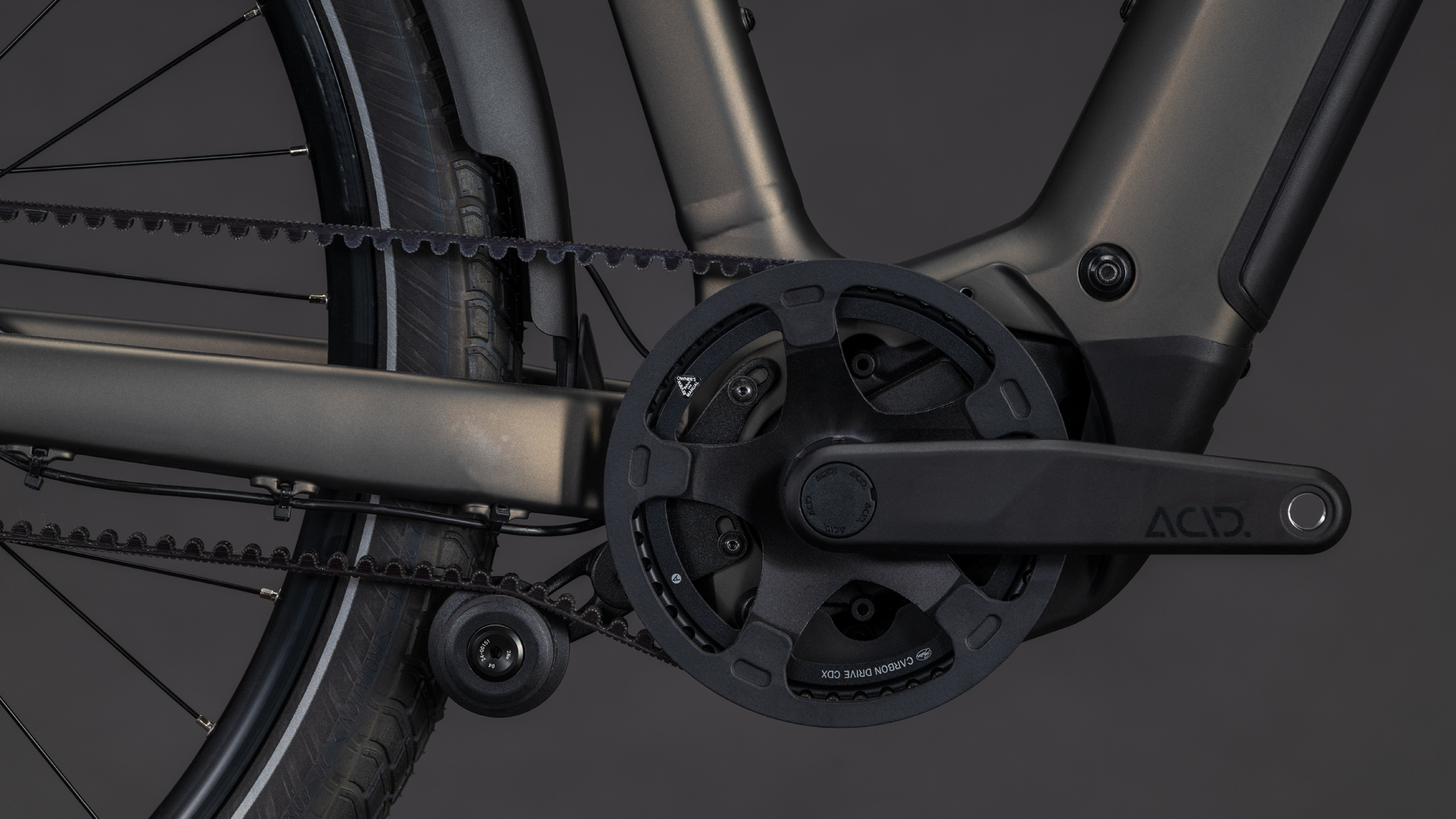 BICICLETA ELECTRICA CUBE TOURING HYBRID COMFORT SLX 800 CHARCOAL CHROME 2026 58 cm [4]