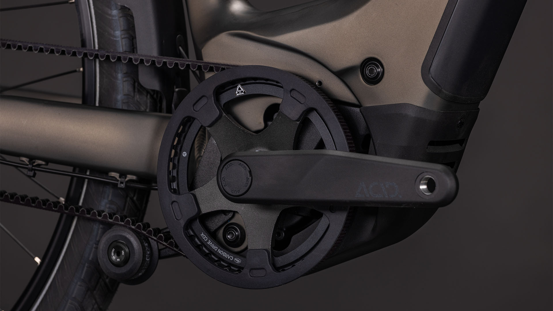 BICICLETA ELECTRICA CUBE TOURING HYBRID COMFORT SLX 800 EASY ENTRY CHARCOAL CHROME 2026 58cm [4]