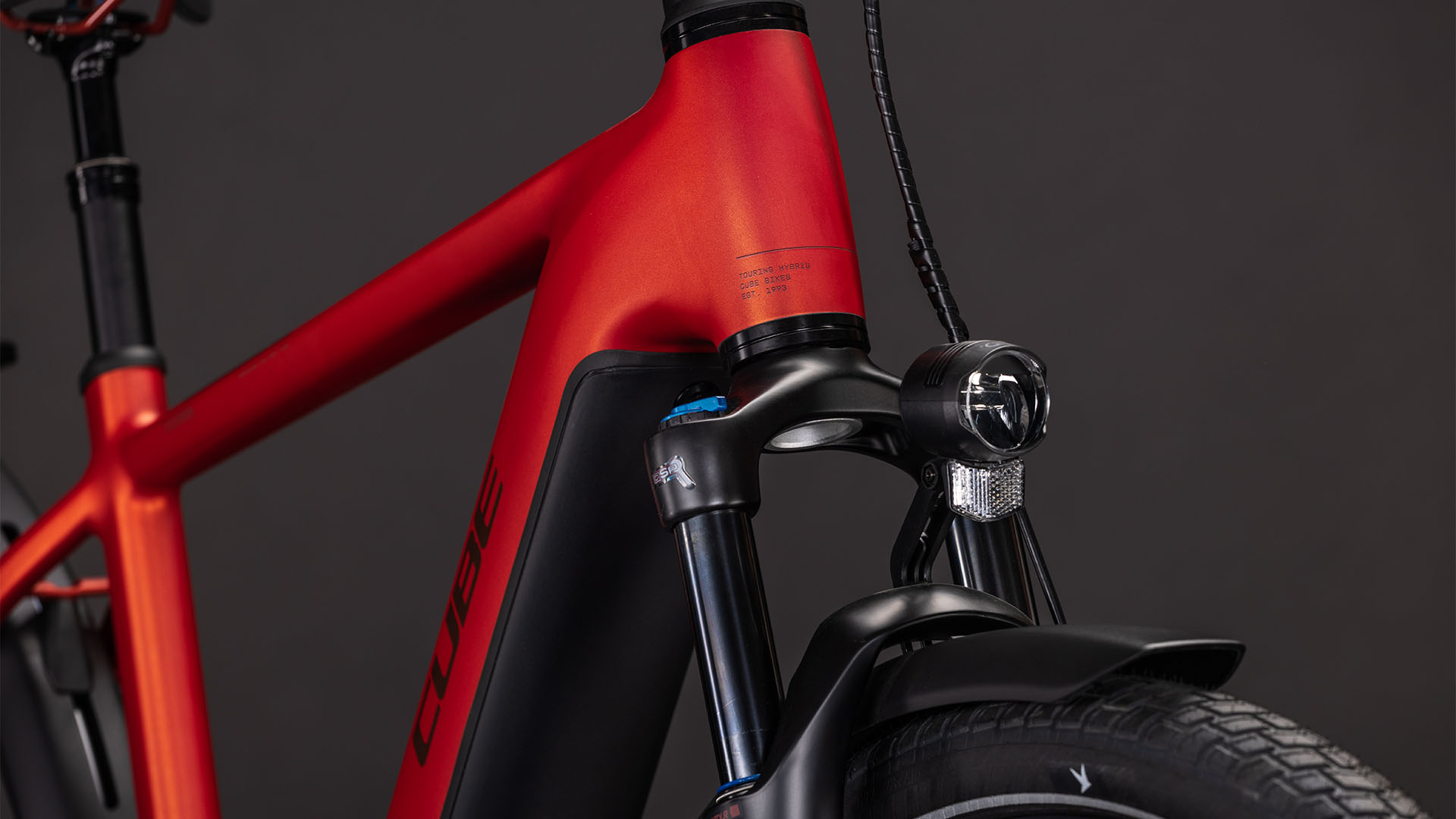 BICICLETA ELECTRICA CUBE TOURING HYBRID COMFORT SLX 800 CHILLI CHROME 2026 62 cm [4]