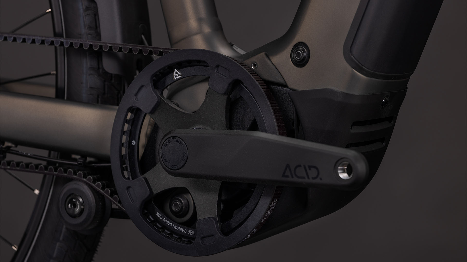 BICICLETA ELECTRICA CUBE TOURING HYBRID COMFORT SLX 800 TRAPEZE CHARCOAL CHROME 2026 50 cm [3]