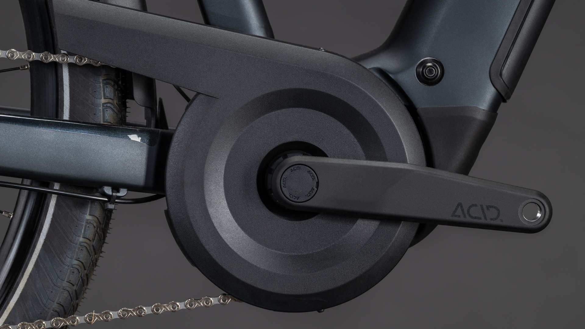 BICICLETA ELECTRICA CUBE TOURING HYBRID ONE 600 COAL CHROME 2026 50 cm [4]