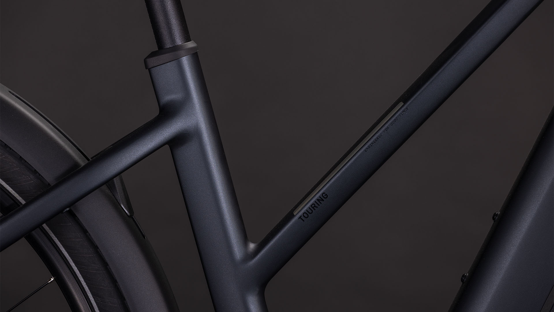 BICICLETA ELECTRICA CUBE TOURING HYBRID ONE 600 TRAPEZE COAL CHROME 2026 54 cm [4]