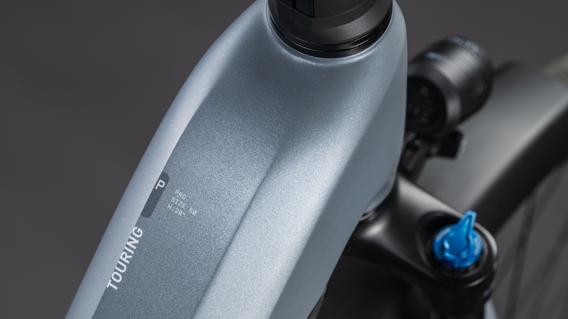 BICICLETA ELECTRICA CUBE TOURING HYBRID PRO 800 EASY ENTRY PEARLGREY GREY 2026 62cm [1]