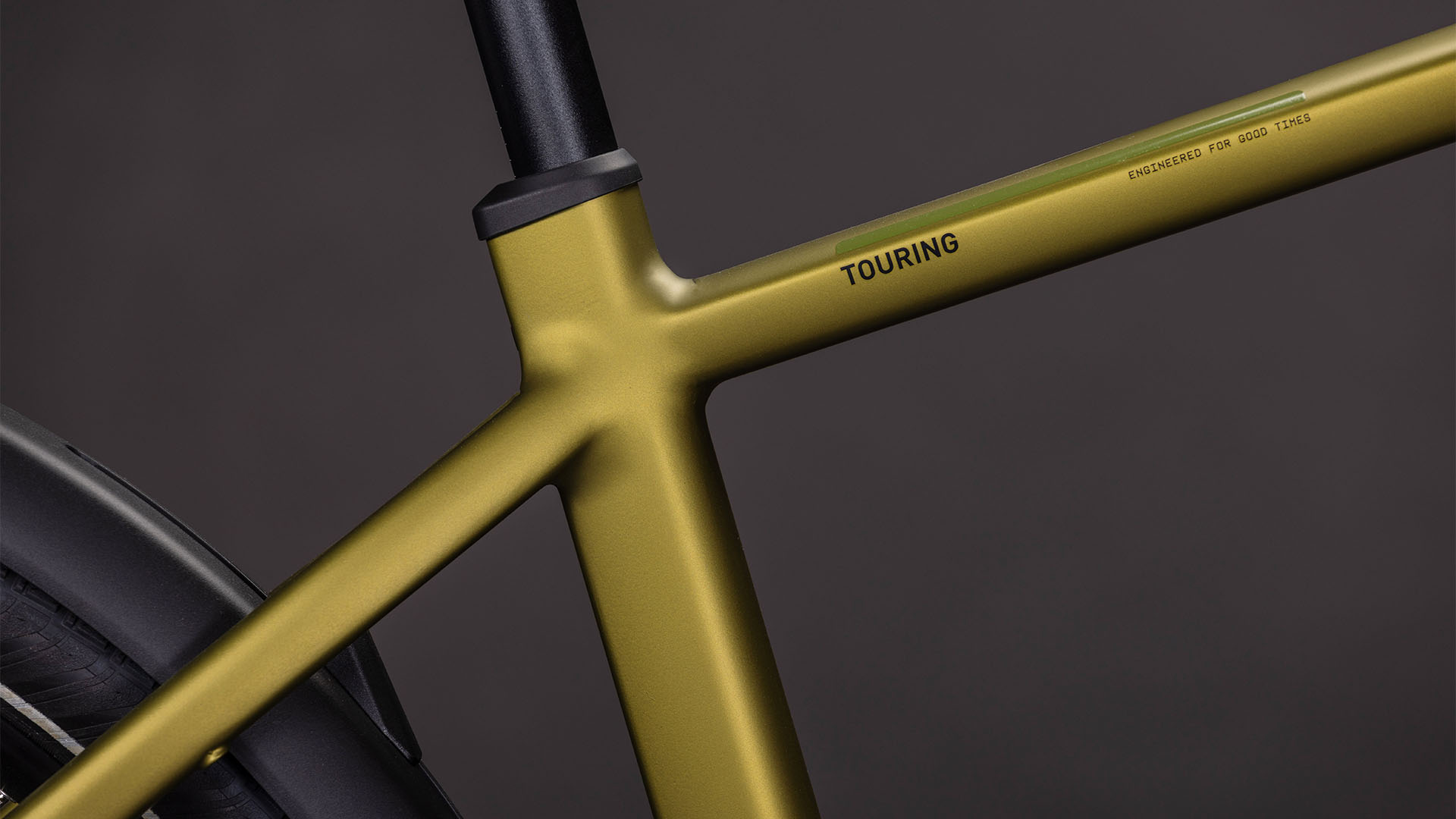 BICICLETA ELECTRICA CUBE TOURING HYBRID PRO 800 GOLDENLIME BLACK 2026 54 cm [4]