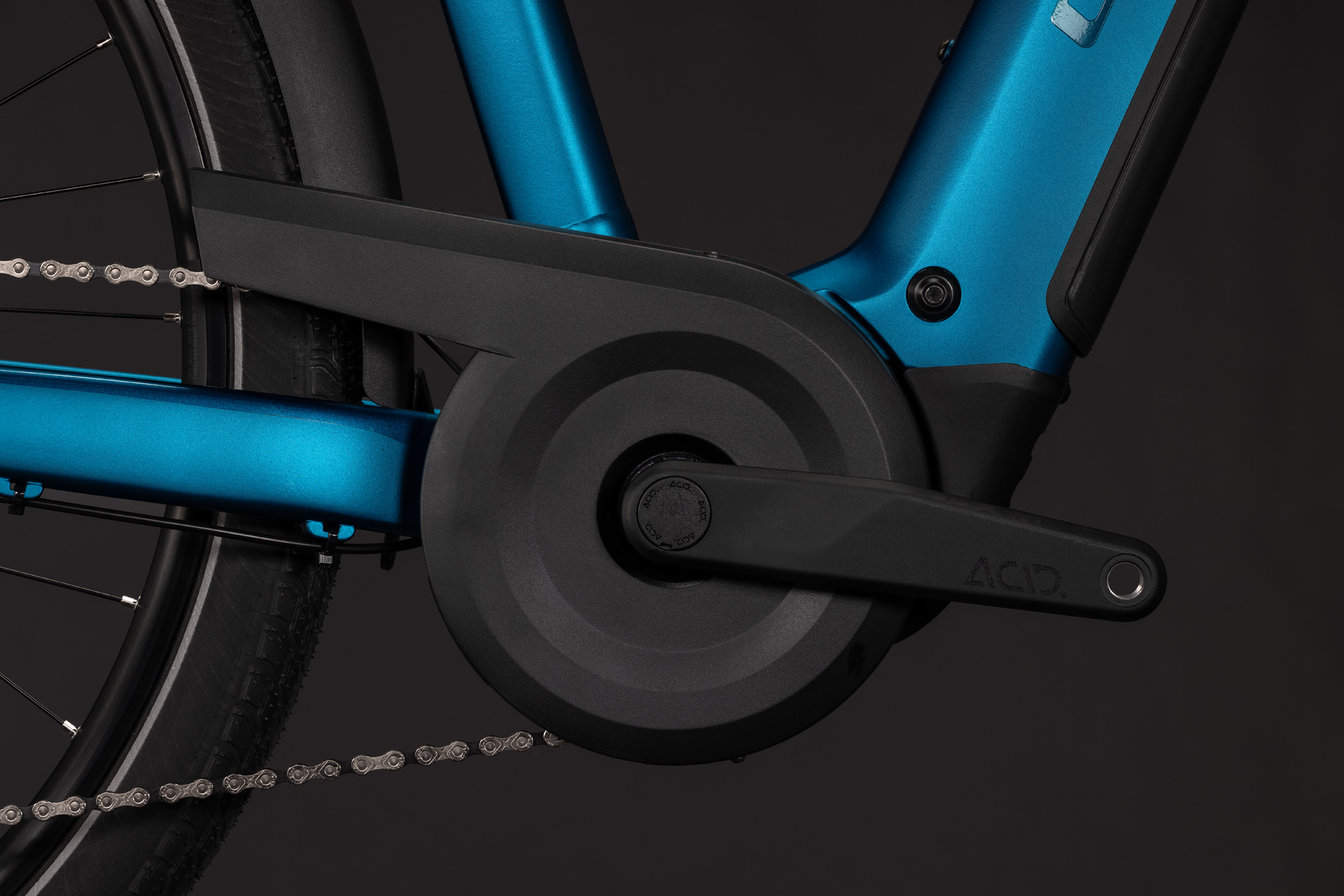 BICICLETA ELECTRICA CUBE TOURING HYBRID PRO 800 TRAPEZE ELECTRICBLUE PRIZM 2027 50 cm [3]
