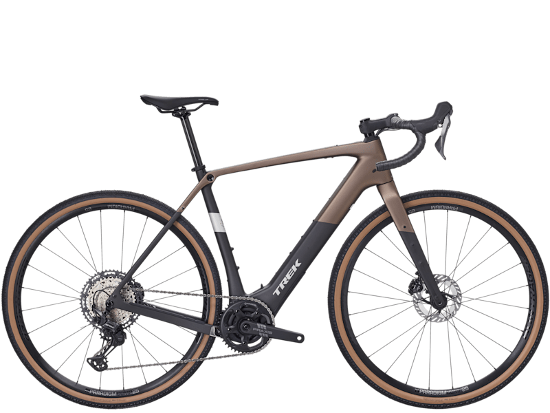 Ciclism - Bicicleta electrica Trek Checkpoint+ SL 5 EU Matte Bronze Age/Dark Web XS