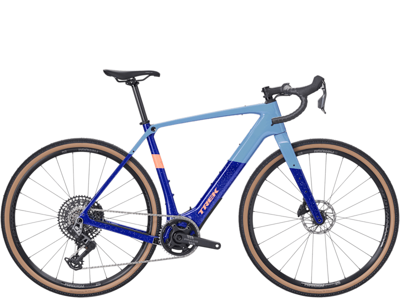 Ciclism - Bicicleta electrica Trek Checkpoint+ SL6AXS EU Fjord Blue/Cobalt Blue XS