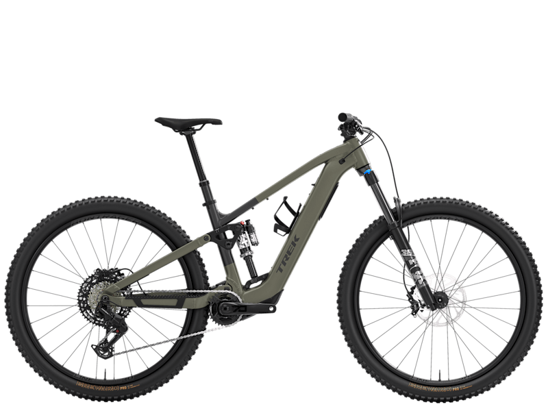 Ciclism - Bicicleta electrica Trek FUEL+ EX 8 EU Matte Olive Grey/Trek Black L