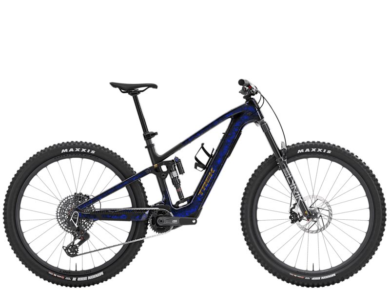 Ciclism - Bicicleta electrica Trek FUEL+ EX 9.9 X0 AXS EU Gloss Navy Smoke/Matte Trek Black M