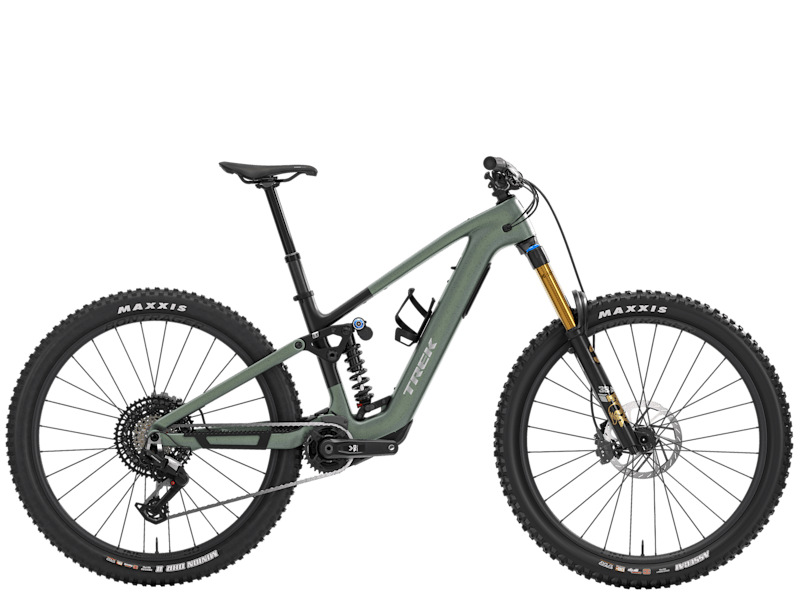 Ciclism - Bicicleta electrica Trek FUEL+ LX 9.8 EA90 EU Lichen Green/Keswick Green Splatter M